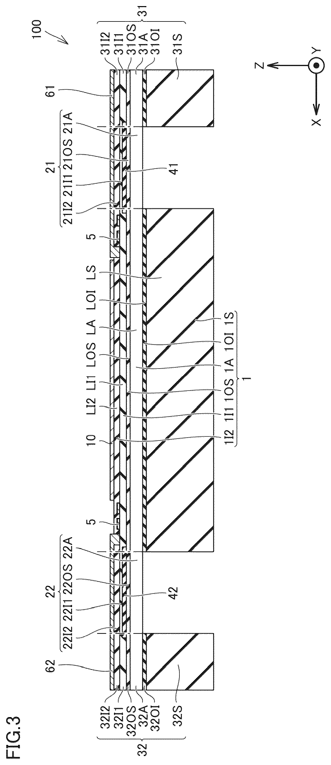 Patent US12313840 Figure 3 – Optical scanning device, distance measuring device, and method for manufacturing optical scanning device