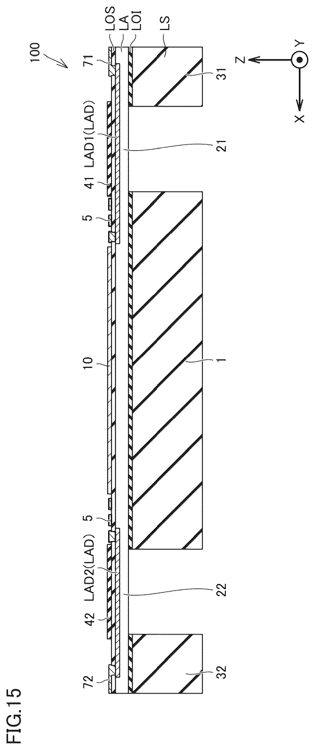 Patent US12313840 Figure 15 – Optical scanning device, distance measuring device, and method for manufacturing optical scanning device