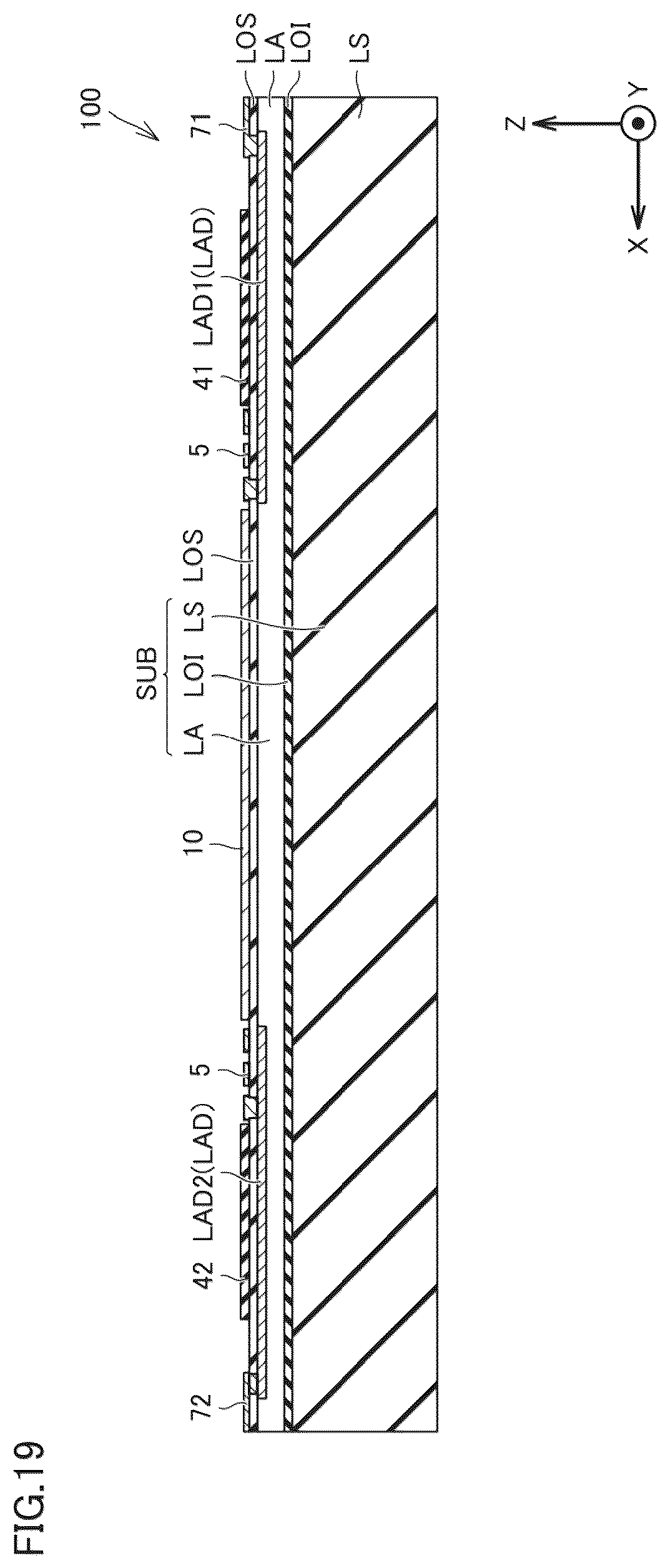 Patent US12313840 Figure 19 – Optical scanning device, distance measuring device, and method for manufacturing optical scanning device