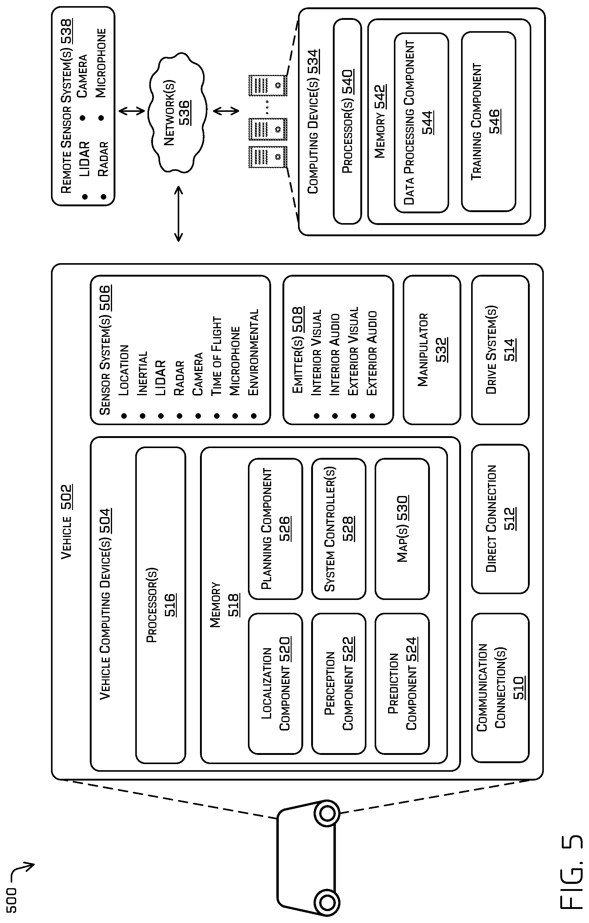 Patent US12313844 Figure 5 – Sensor cover with drain