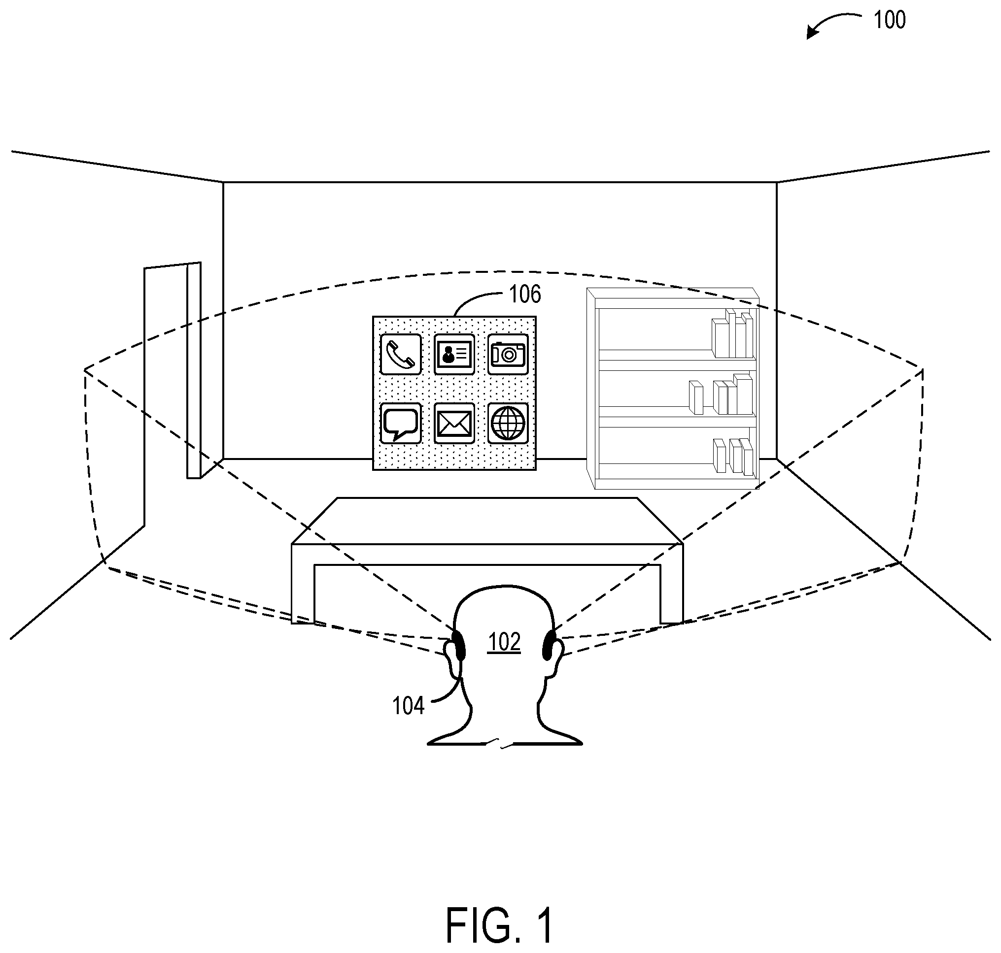 Patent US12313845 Figure 1 – Illuminating spatial light modulator with LED array