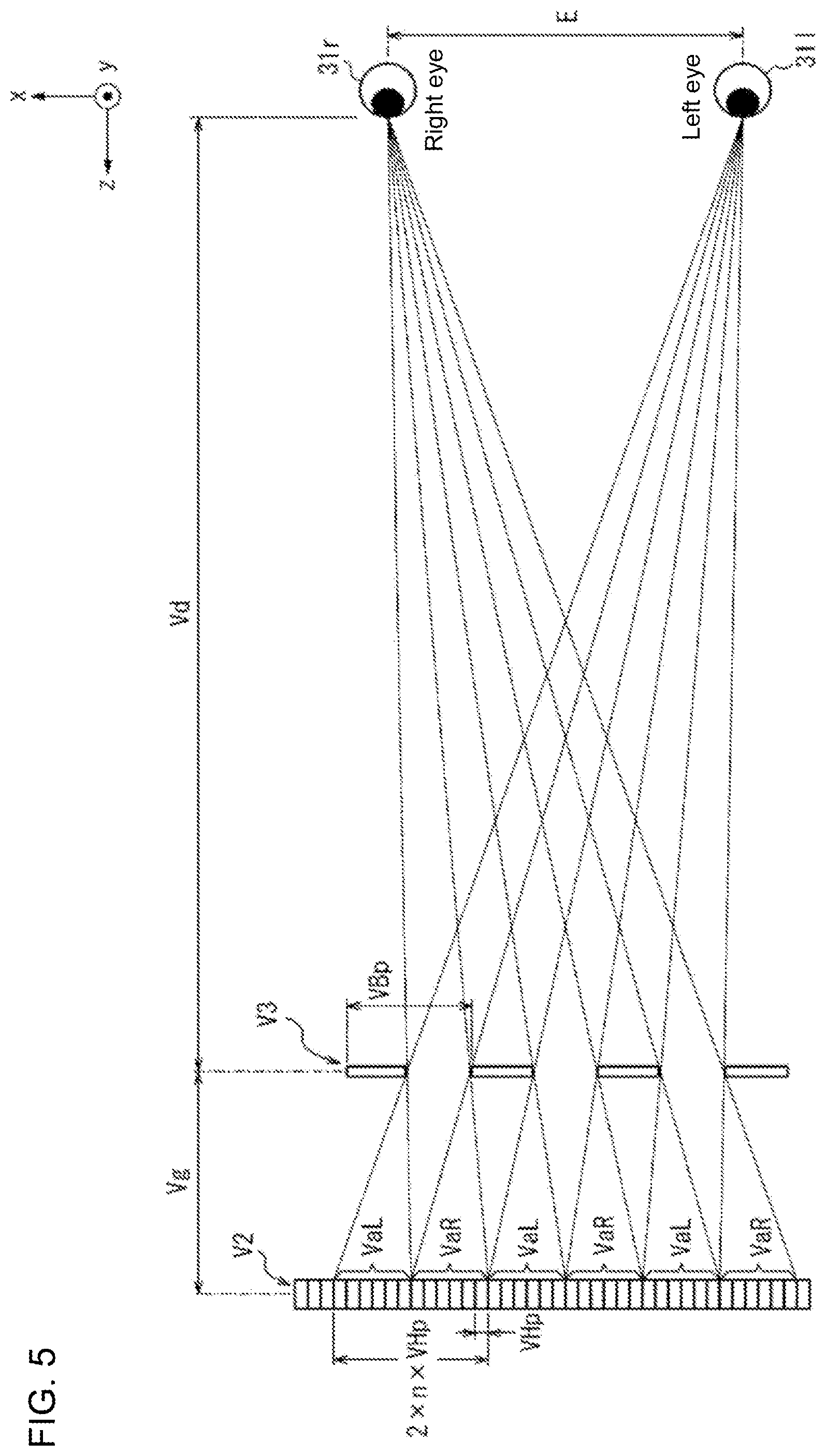 Patent US12313847 Figure 5 – Head-up display, head-up display system, and movable body