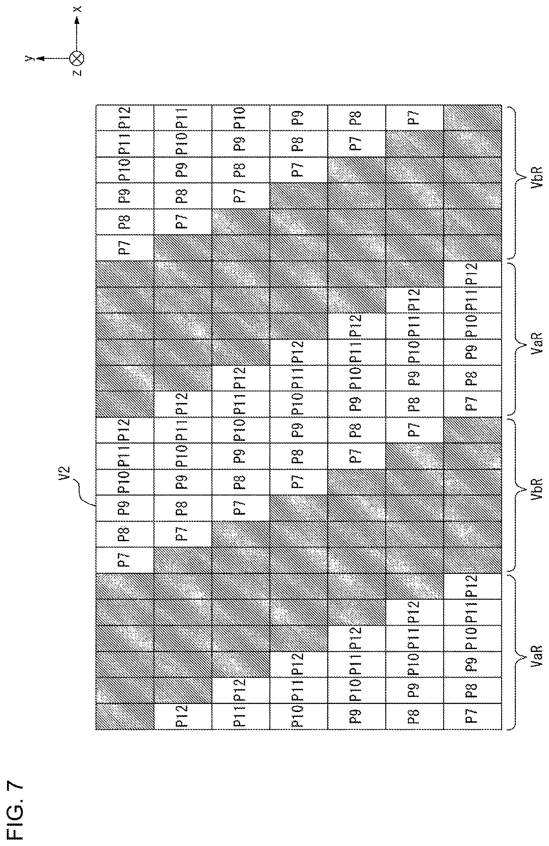 Patent US12313847 Figure 7 – Head-up display, head-up display system, and movable body