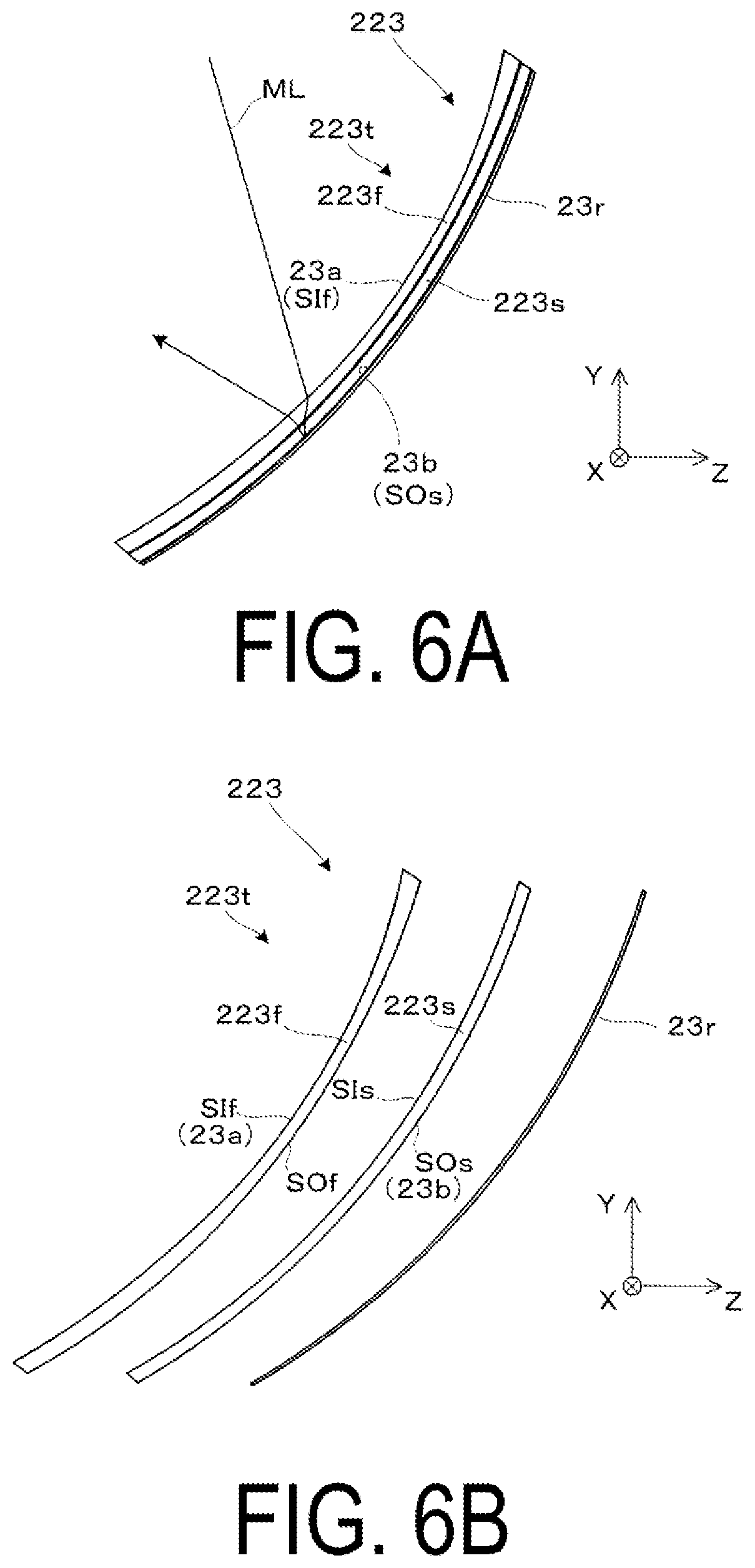 Patent US12313849 Figure 6 – Virtual image display device and optical unit