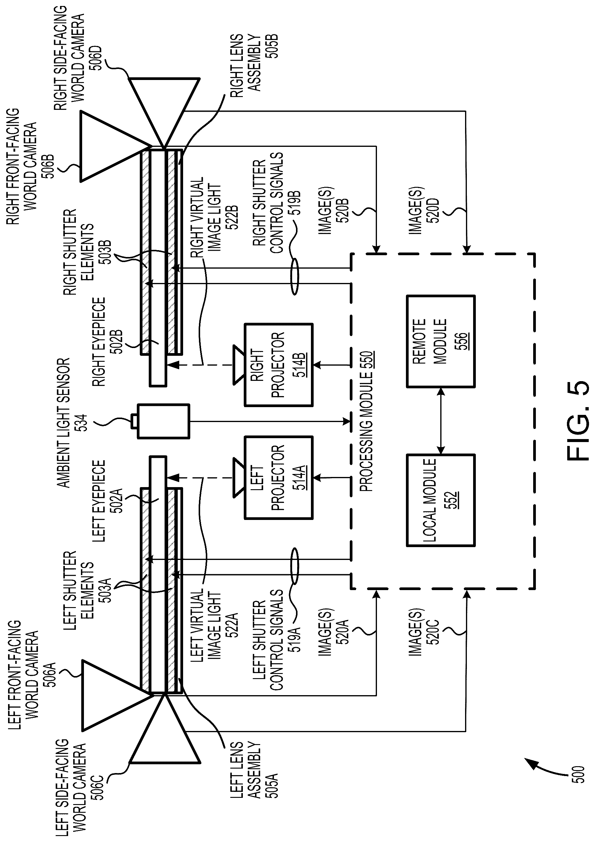 Patent US12313852 Figure 7 – Time-multiplexed display of virtual content at various depths