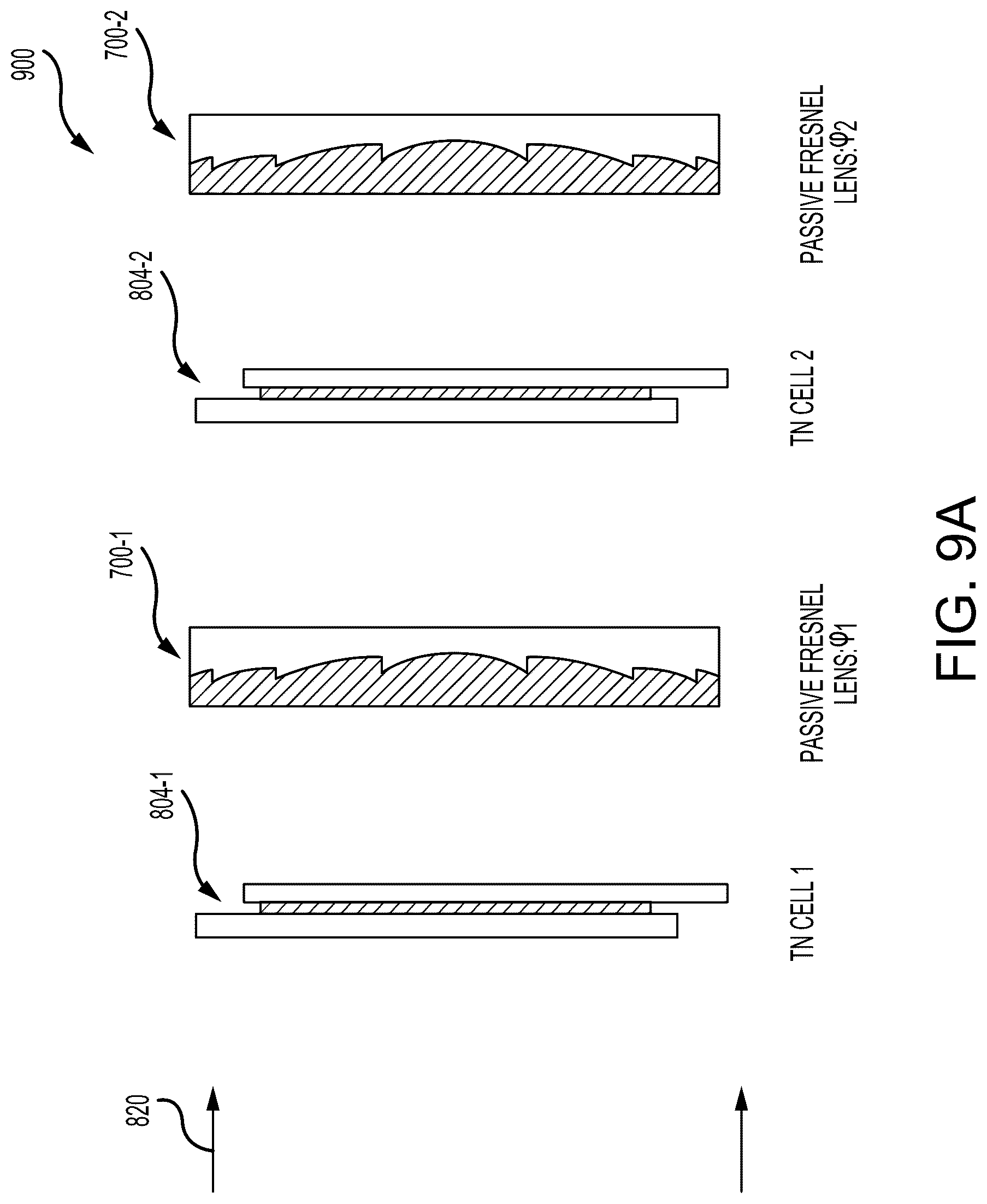Patent US12313852 Figure 11 – Time-multiplexed display of virtual content at various depths