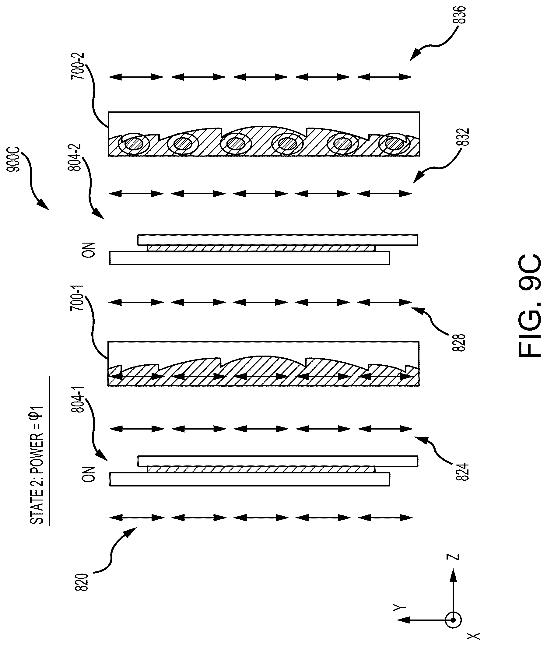 Patent US12313852 Figure 13 – Time-multiplexed display of virtual content at various depths
