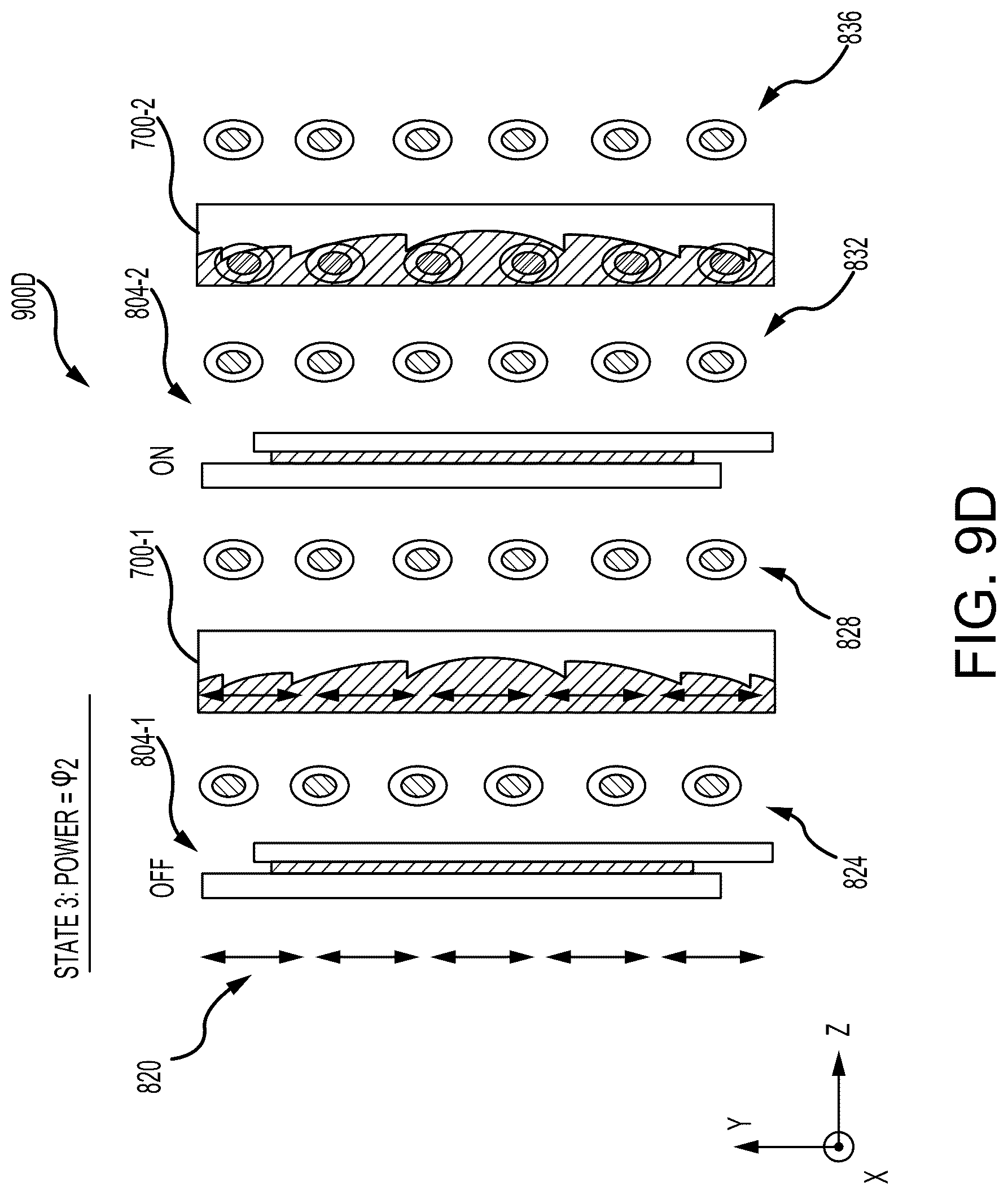 Patent US12313852 Figure 14 – Time-multiplexed display of virtual content at various depths