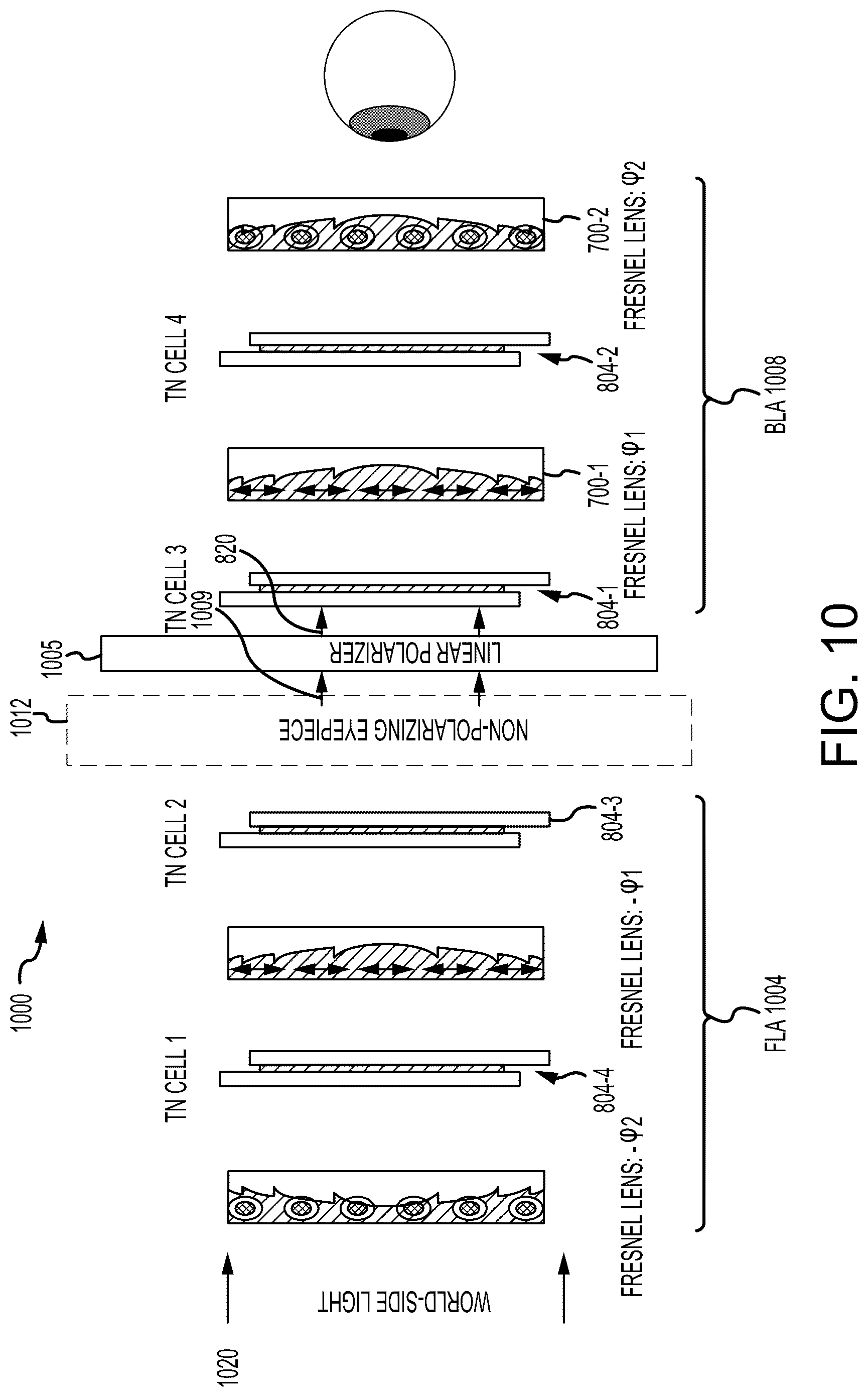 Patent US12313852 Figure 16 – Time-multiplexed display of virtual content at various depths