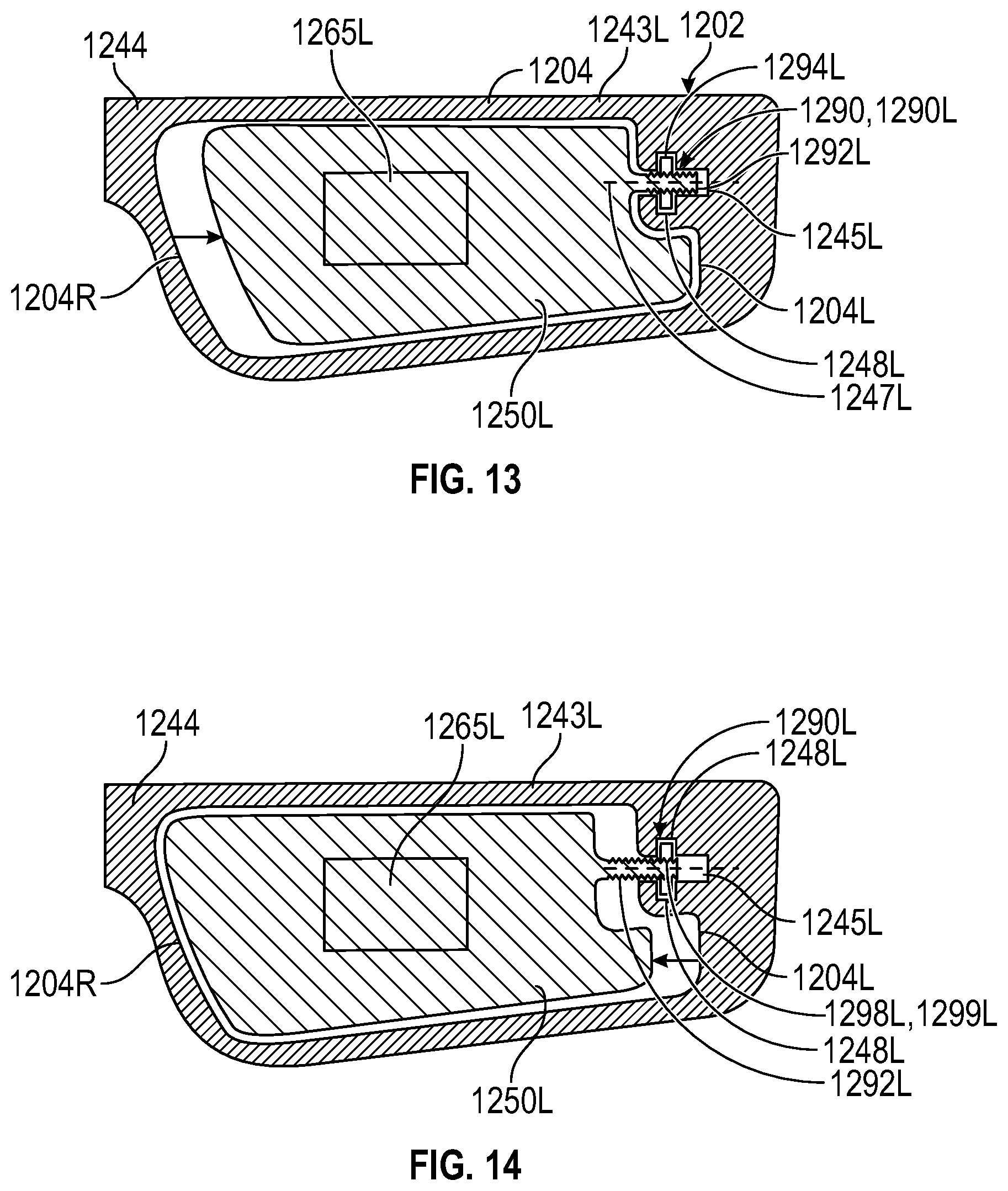 Patent US12313853 Figure 8 – Adjustable frame assembly and augmented reality eyewear with adjustable frame assembly