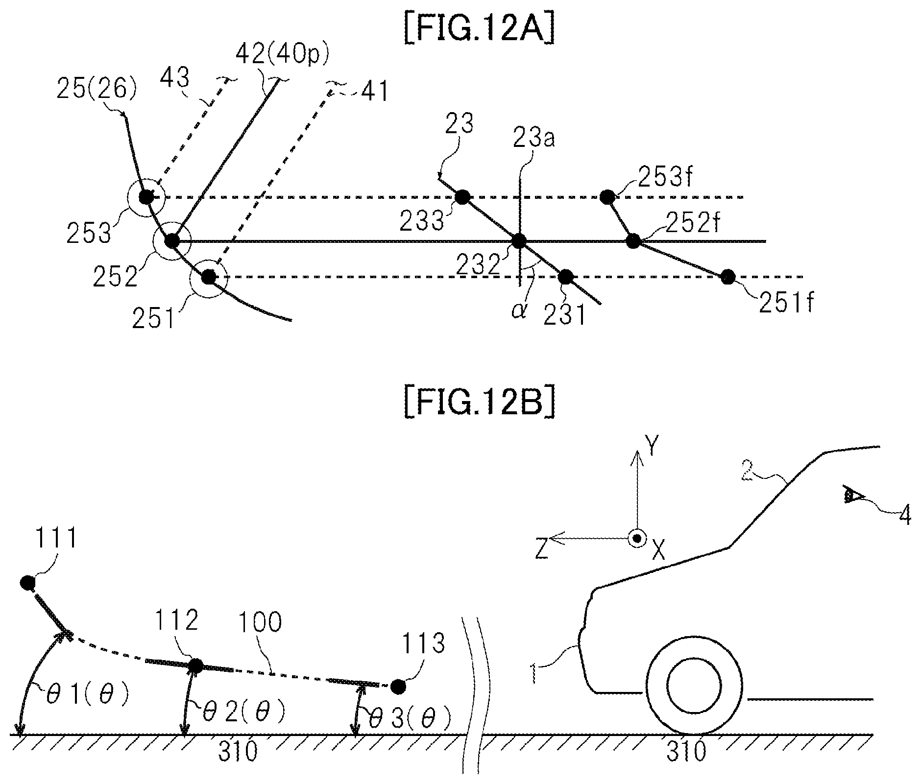 Patent US12313854 Figure 10 – Head-up display device and mobile object