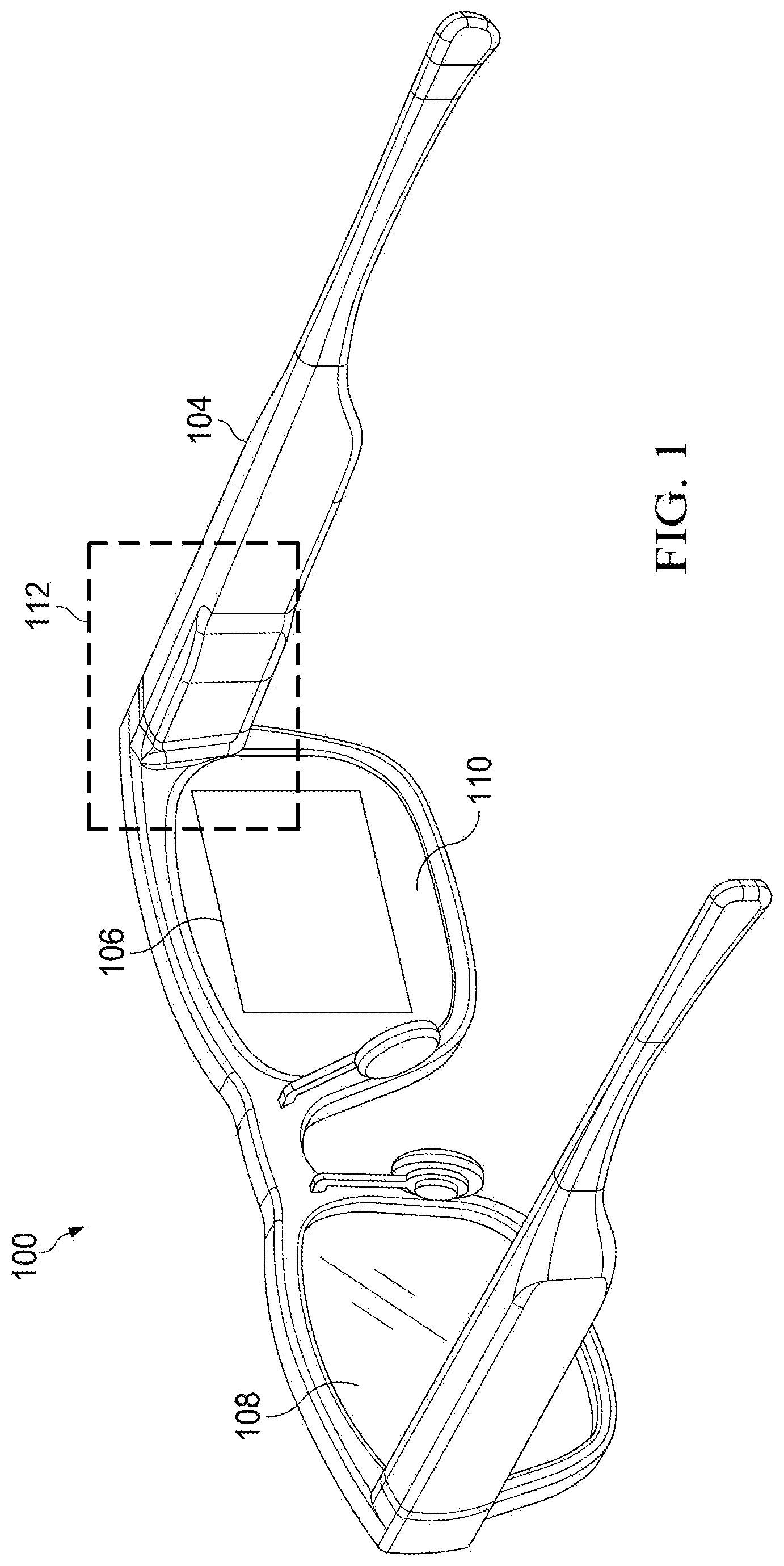 Patent US12313855 Figure 1 – Systems and methods to separate scanning mirror input and output light