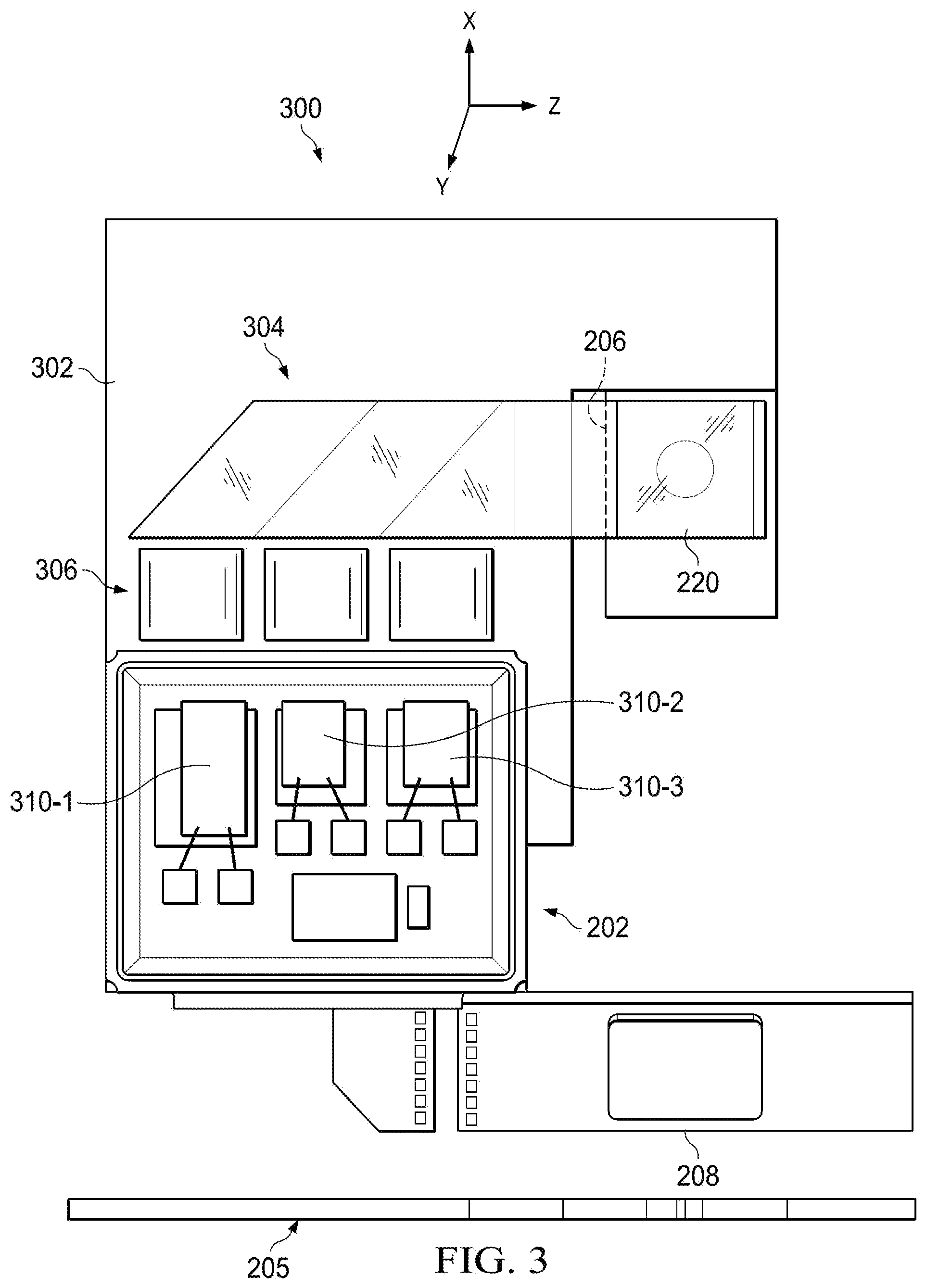 Patent US12313855 Figure 3 – Systems and methods to separate scanning mirror input and output light