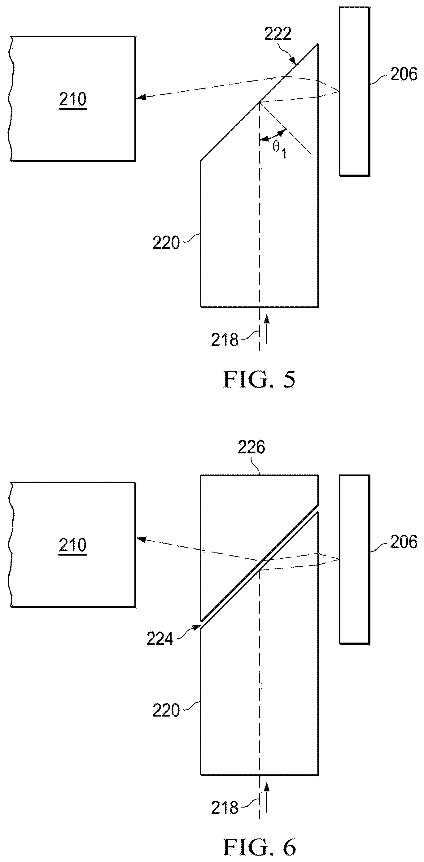 Patent US12313855 Figure 5 – Systems and methods to separate scanning mirror input and output light