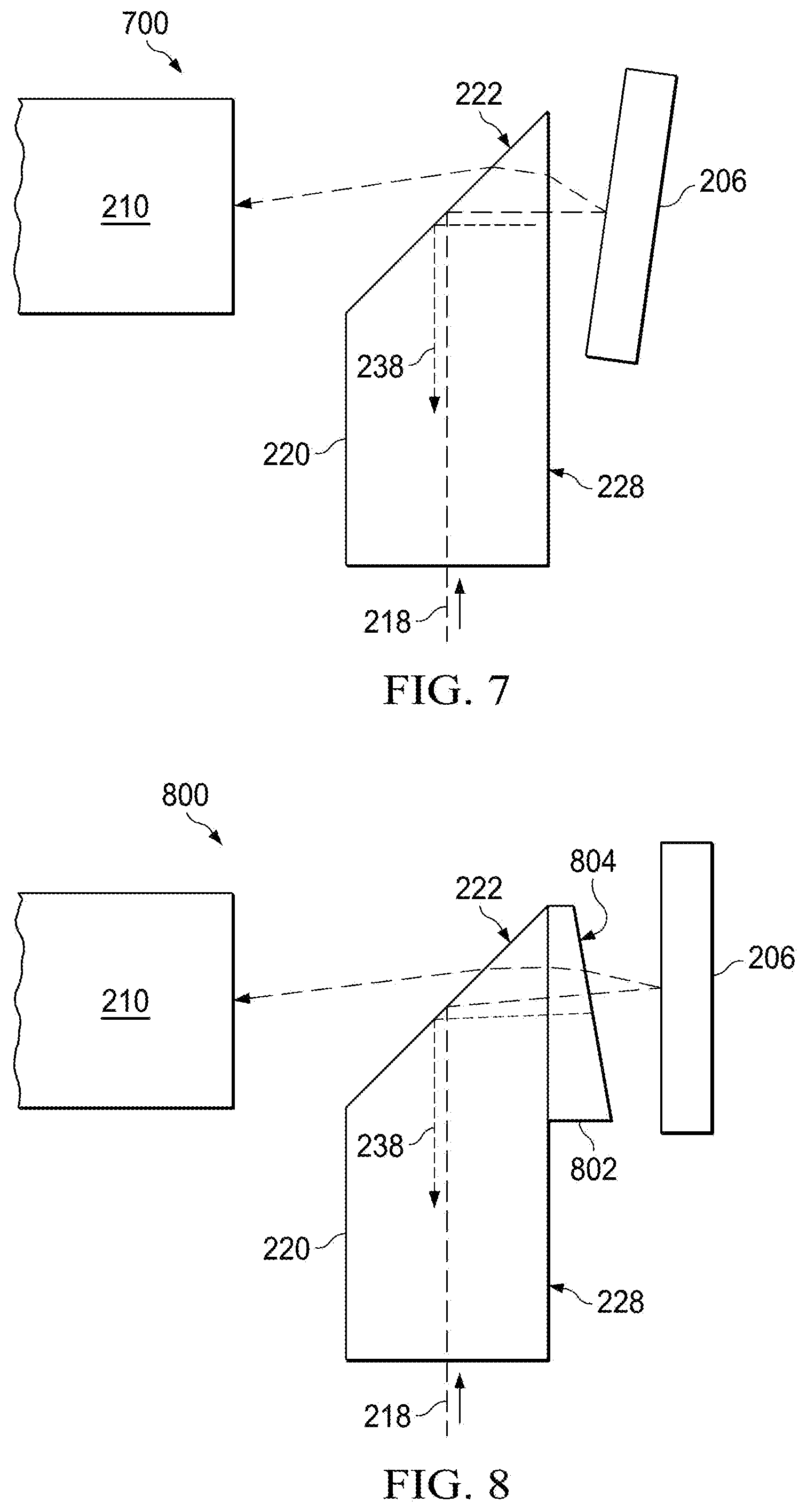Patent US12313855 Figure 6 – Systems and methods to separate scanning mirror input and output light