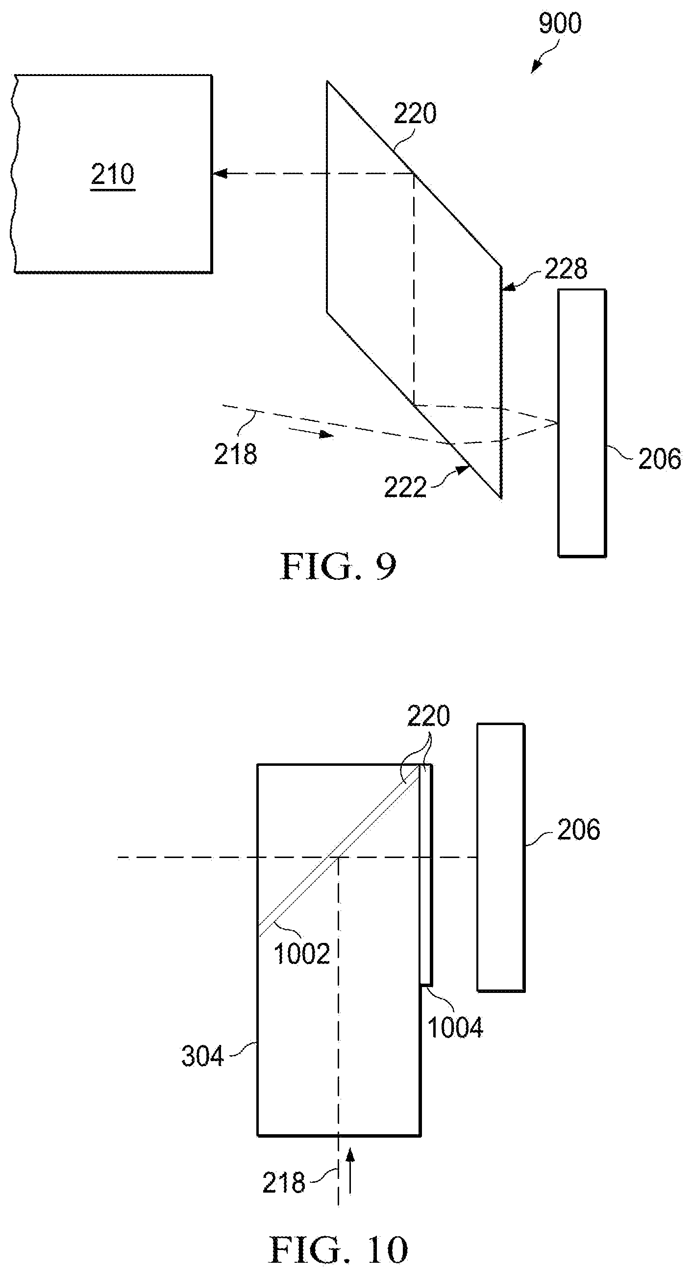 Patent US12313855 Figure 7 – Systems and methods to separate scanning mirror input and output light