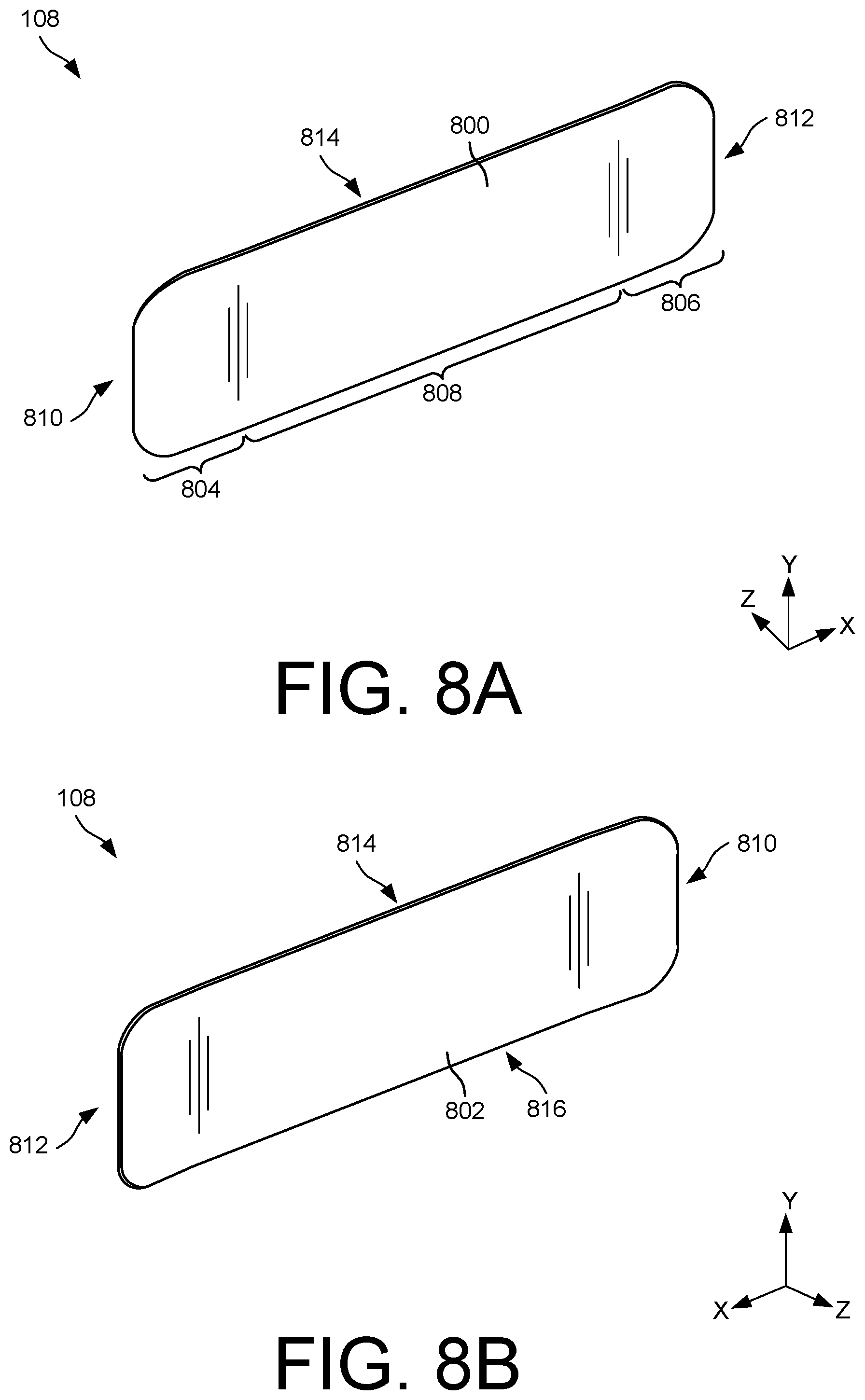Patent US12313861 Figure 8 – Fresnel lens with variable-angle translation edges