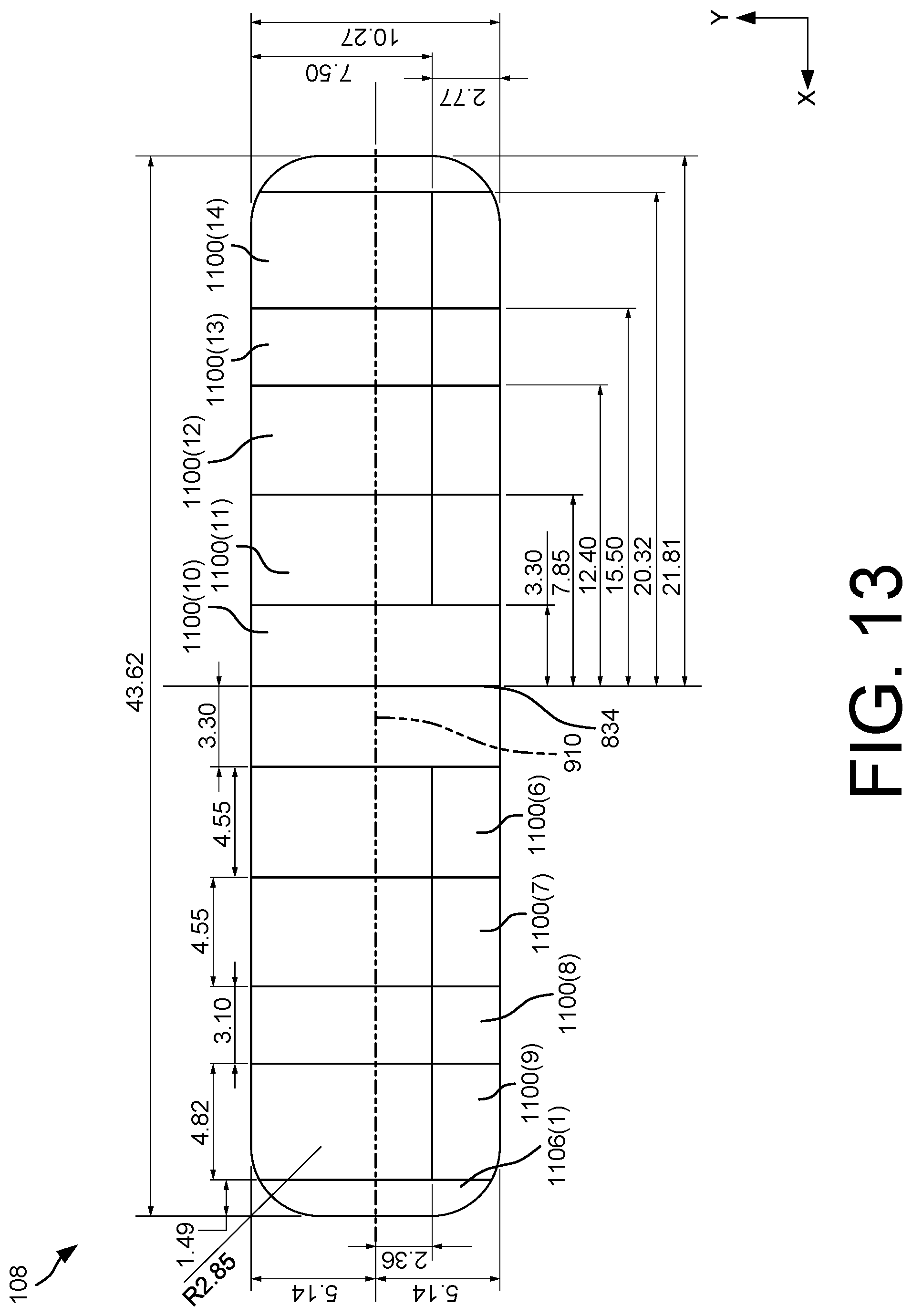Patent US12313861 Figure 14 – Fresnel lens with variable-angle translation edges
