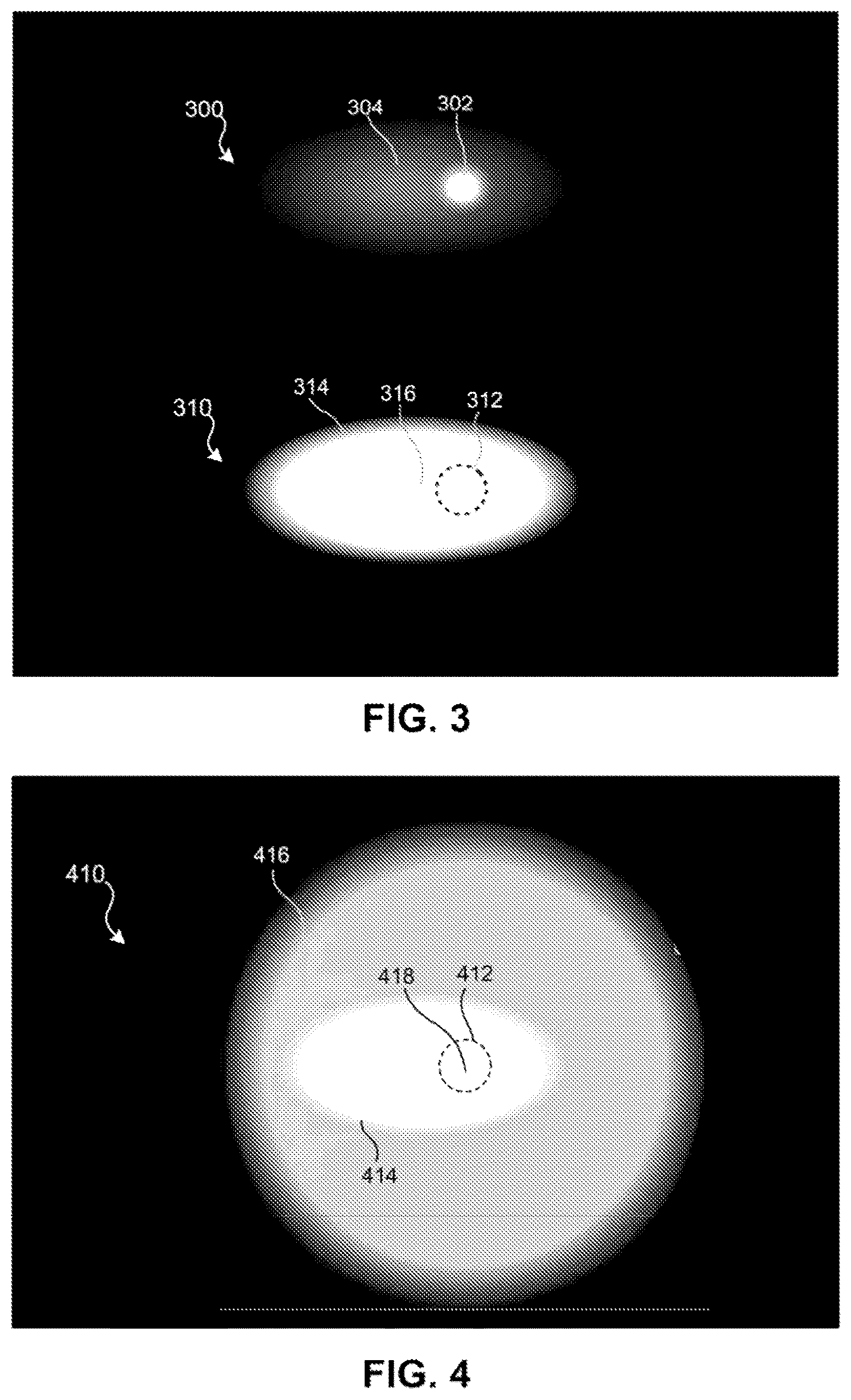 Patent US12313862 Figure 3 – Glint analysis using multi-zone lens