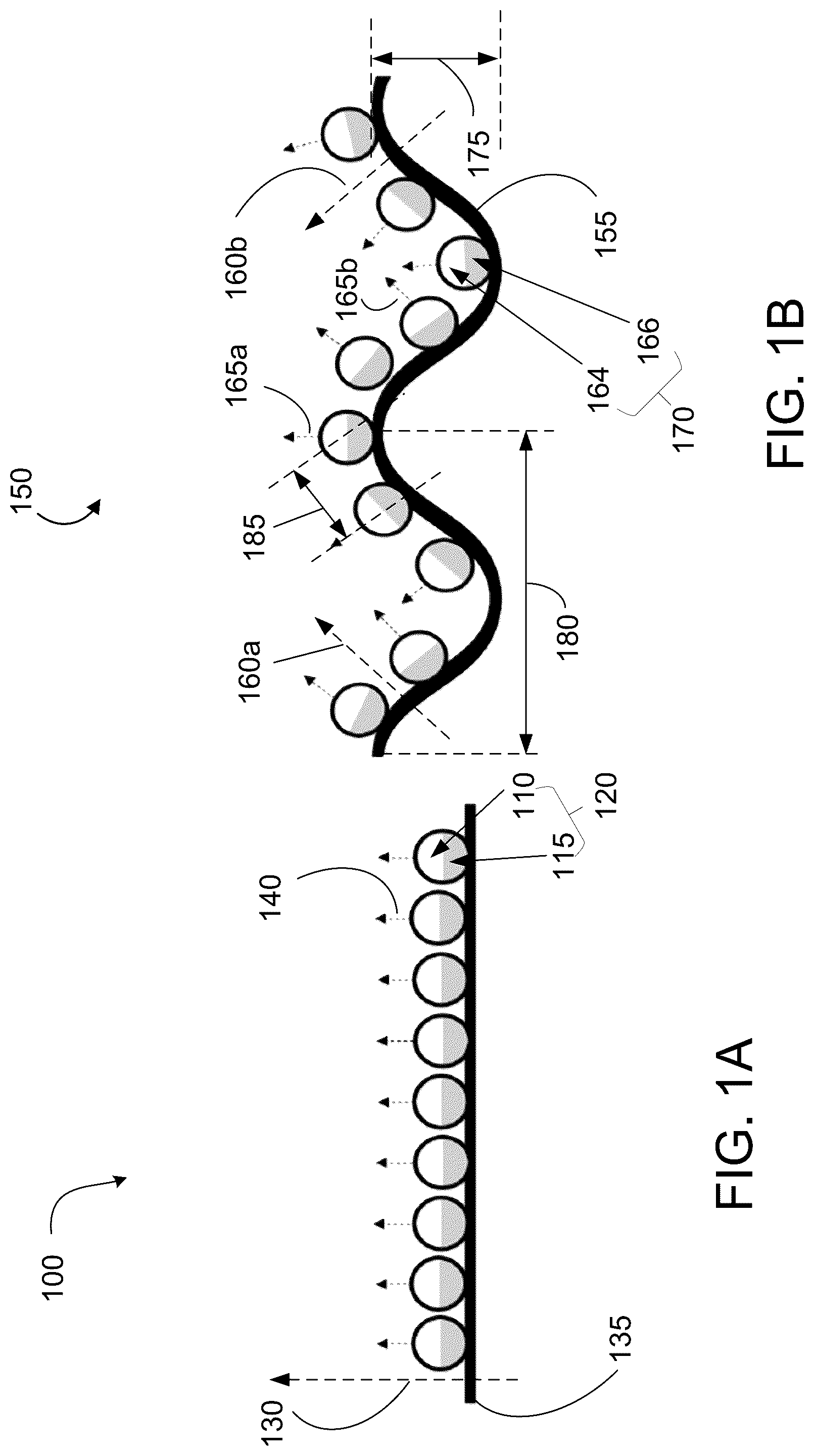 Patent US12313867 Figure 1 – Textured retro-reflective marker