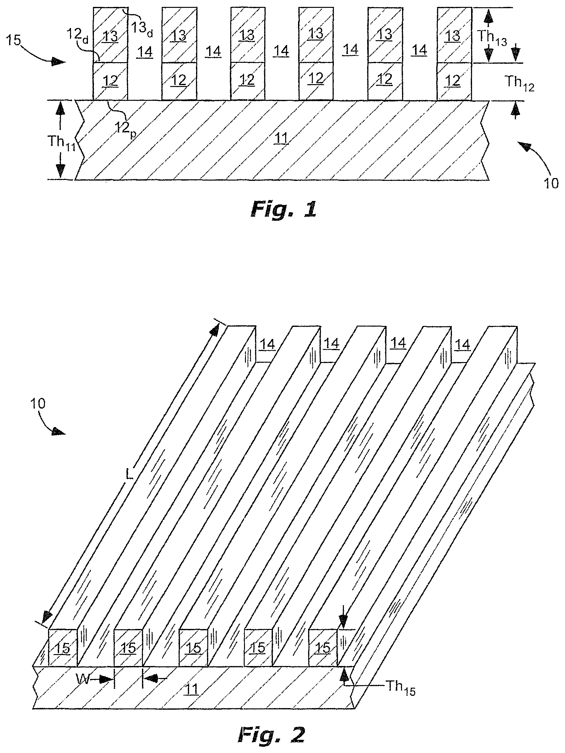 Patent US12313871 Figure 1 – Flexible wire grid polarizer