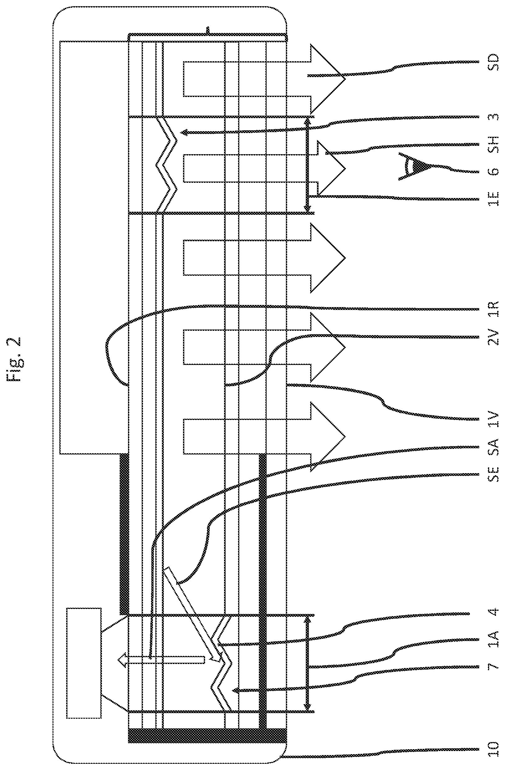 Patent US12313873 Figure 2 – Concealed grating structures