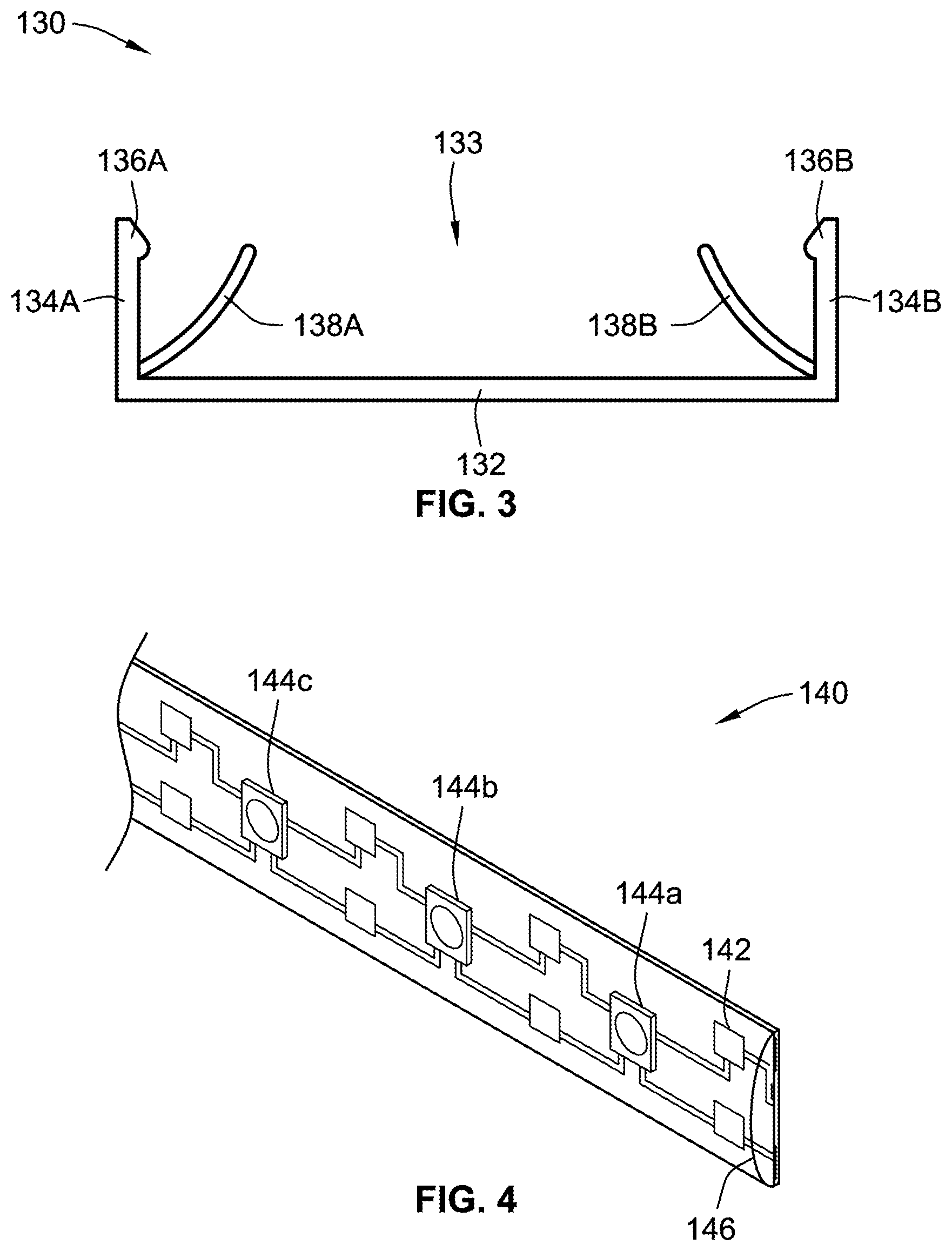 Patent US12313875 Figure 4 – Undercabinet lighting devices and methods for installing the same