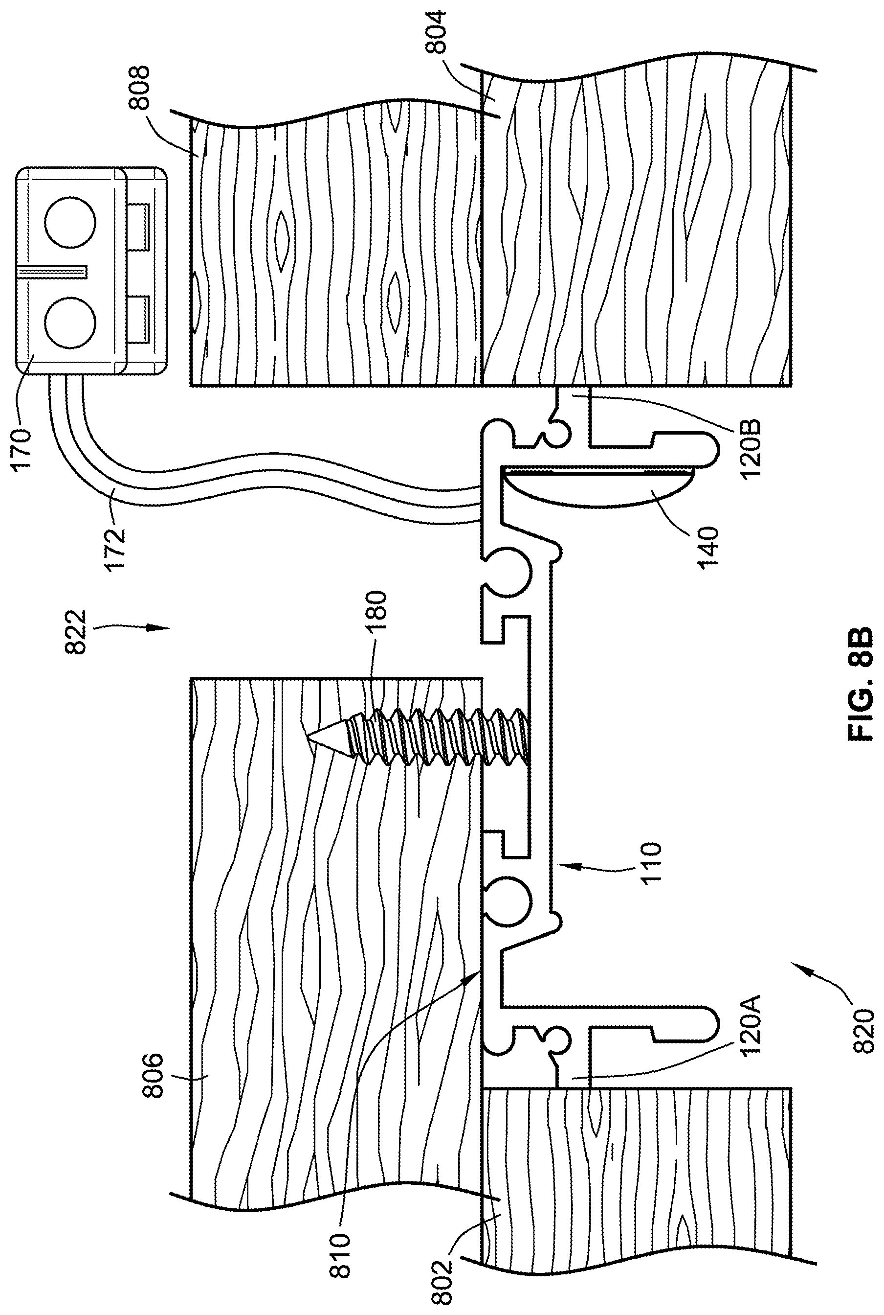 Patent US12313875 Figure 9 – Undercabinet lighting devices and methods for installing the same