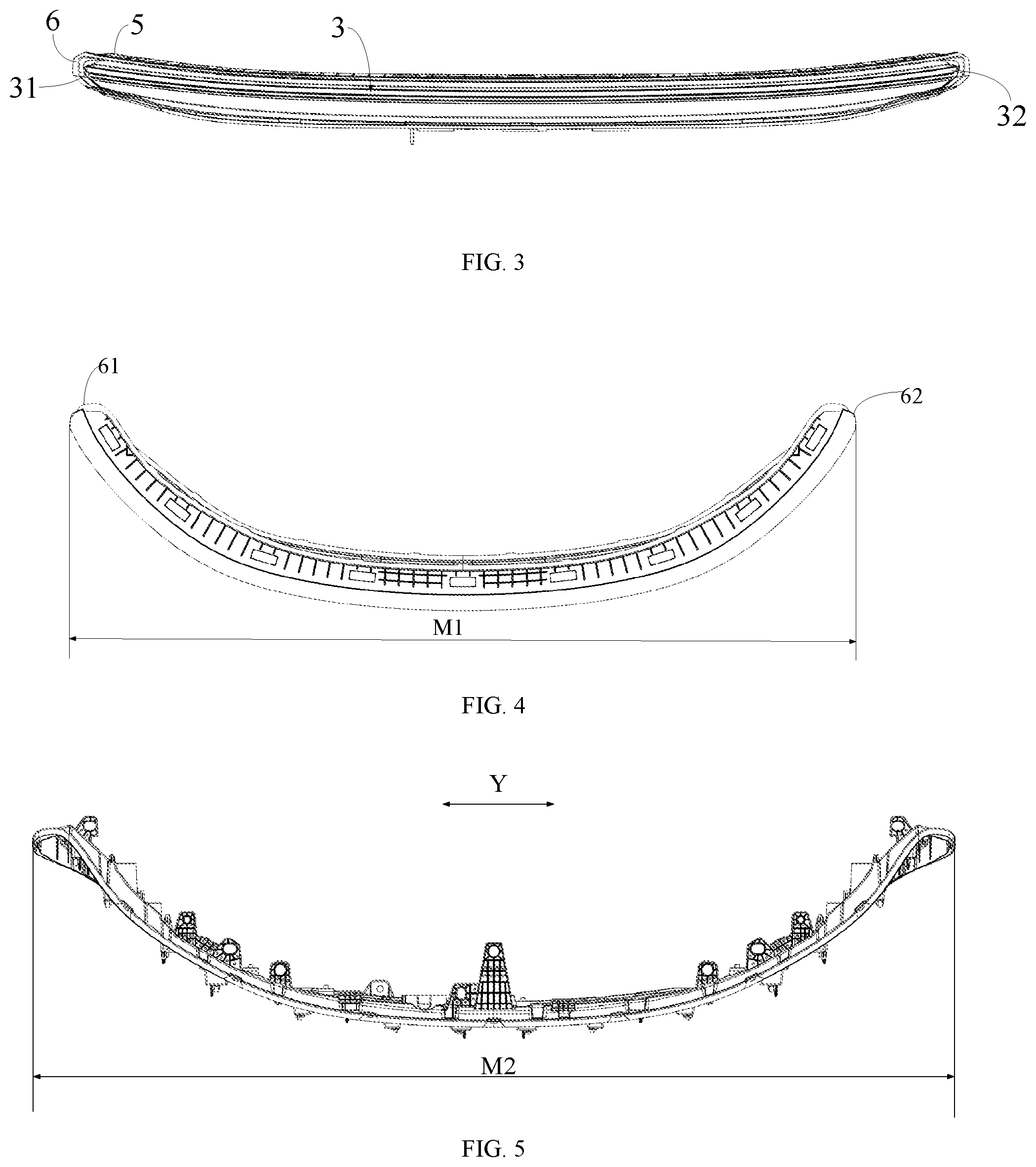 Patent US12313876 Figure 2 – Through-type lamp and vehicle