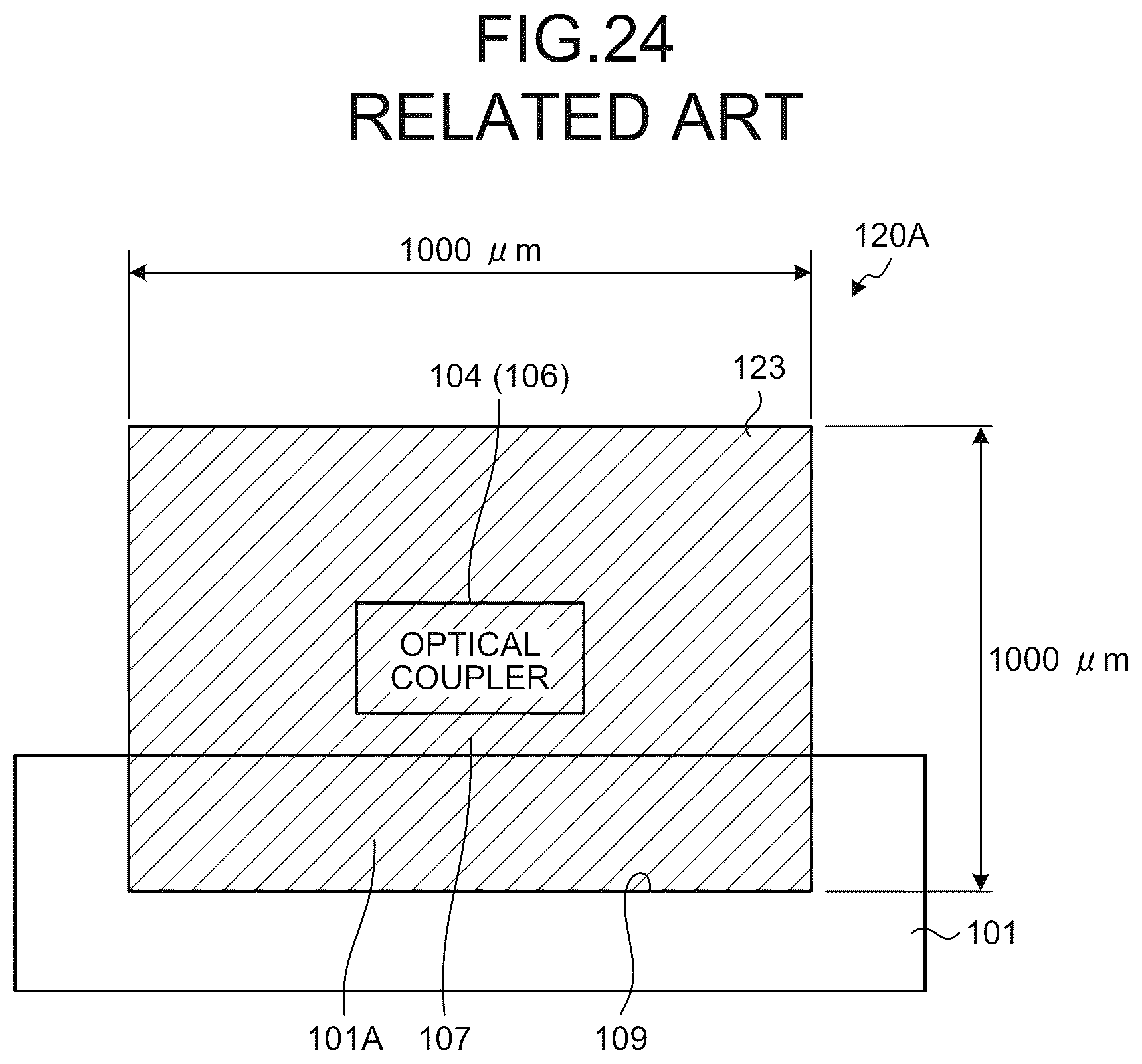 Patent US12313880 Figure 19 – Optical integrated device, optical integrated circuit wafer, and method of manufacturing the optical integrated device