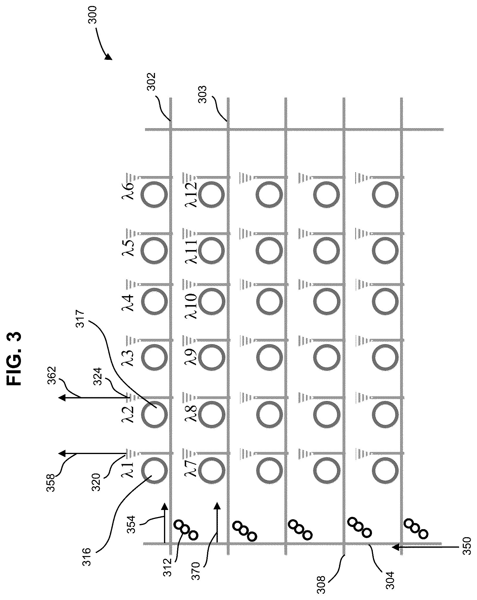 Patent US12313883 Figure 3 – Photonic beam steering device with wavelength sweep
