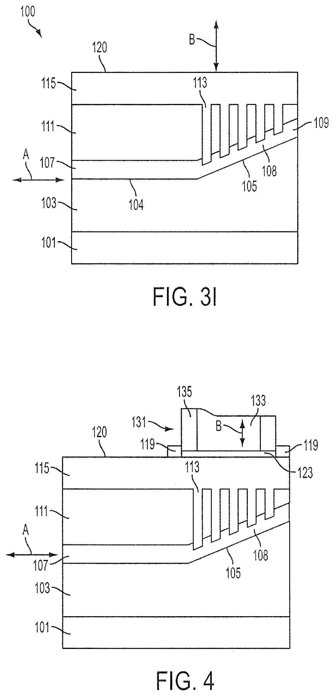 Patent US12313885 Figure 5 – Photonics grating coupler and method of manufacture