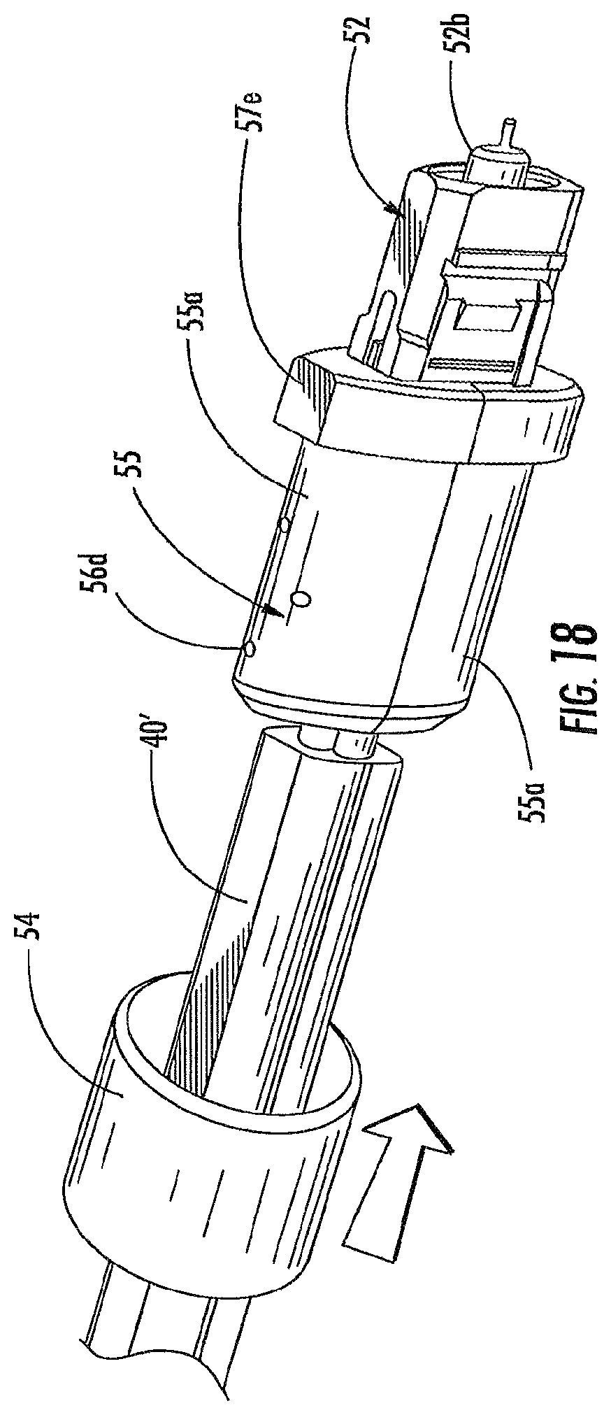 Patent US12313888 Figure 11 – Female hardened optical connectors for use with male plug connectors
