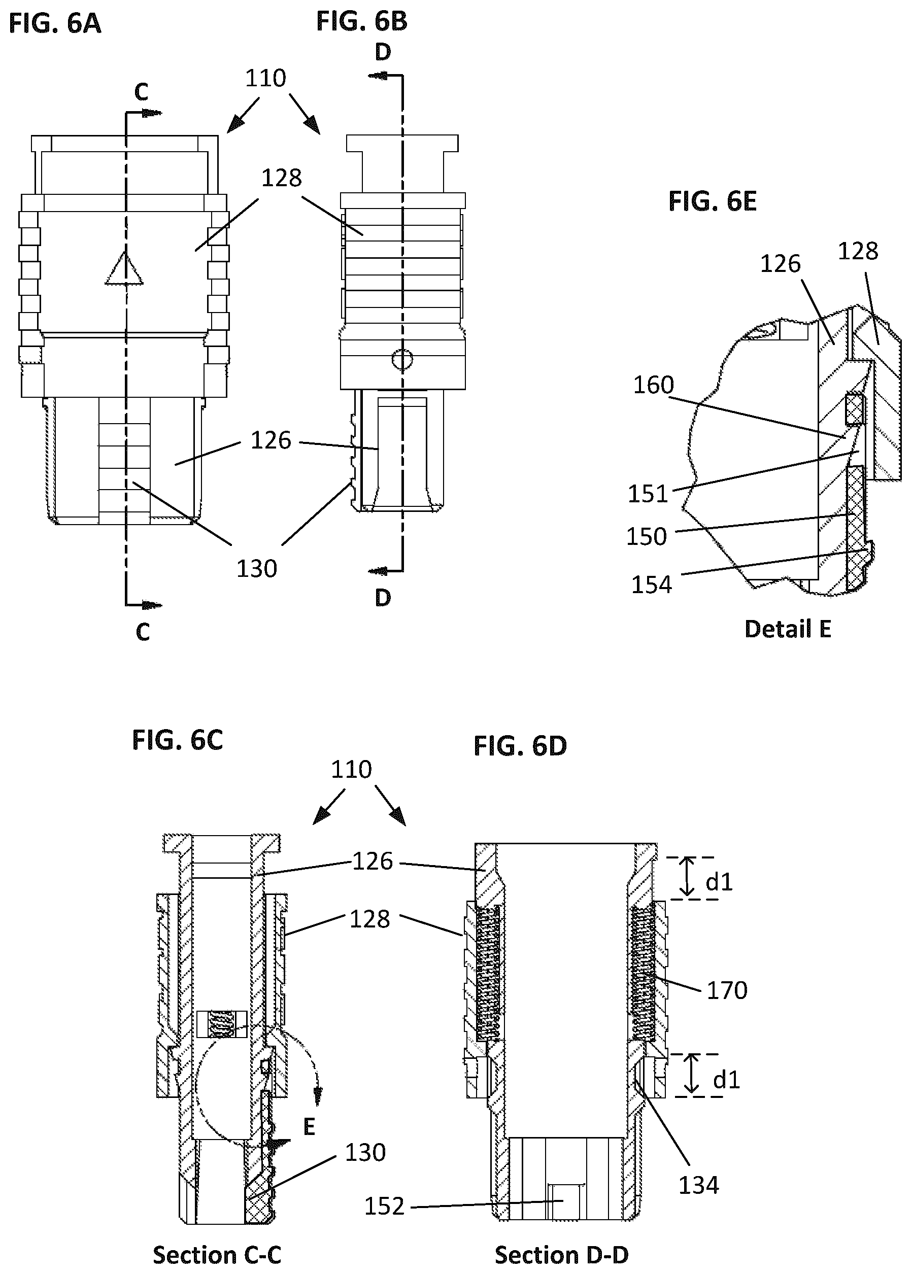 Patent US12313889 Figure 4 – Optical fiber connector with changeable polarity