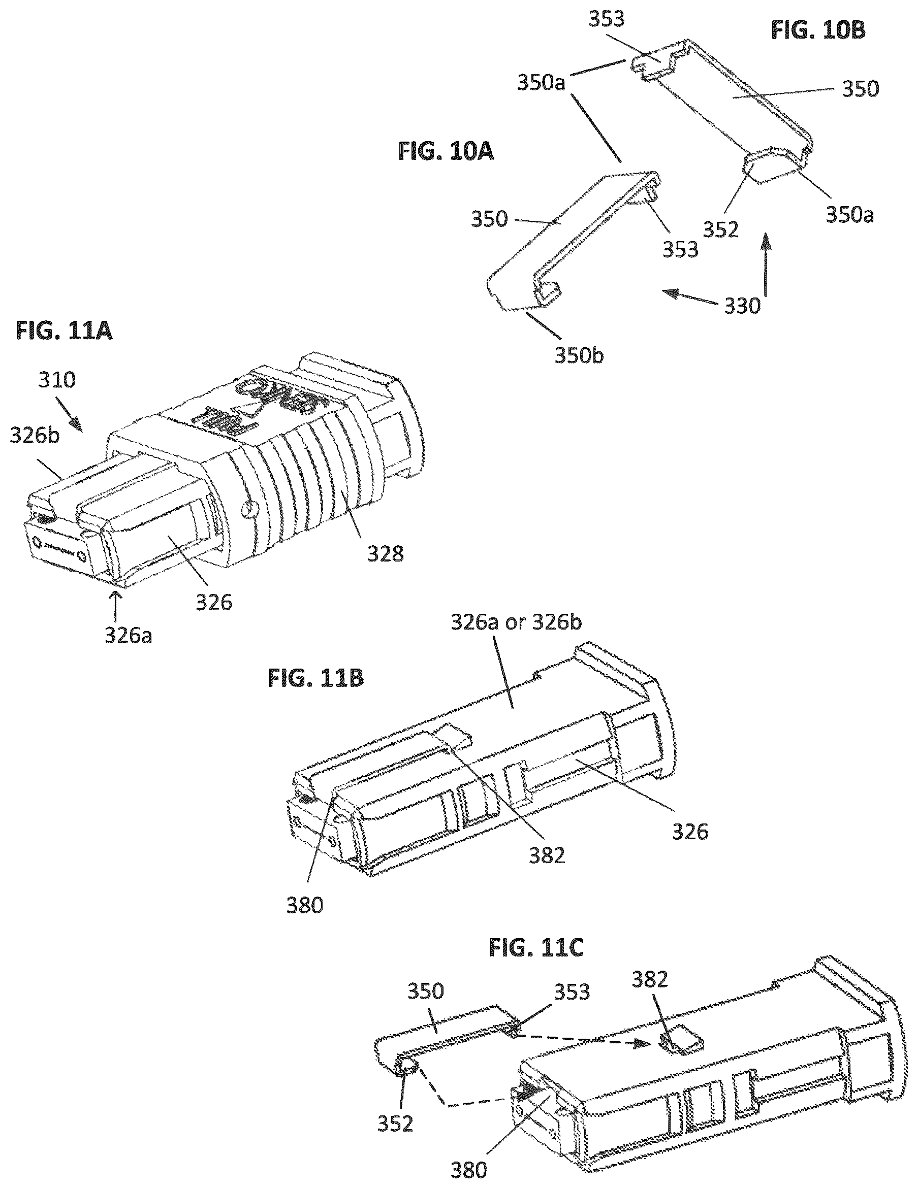 Patent US12313889 Figure 6 – Optical fiber connector with changeable polarity