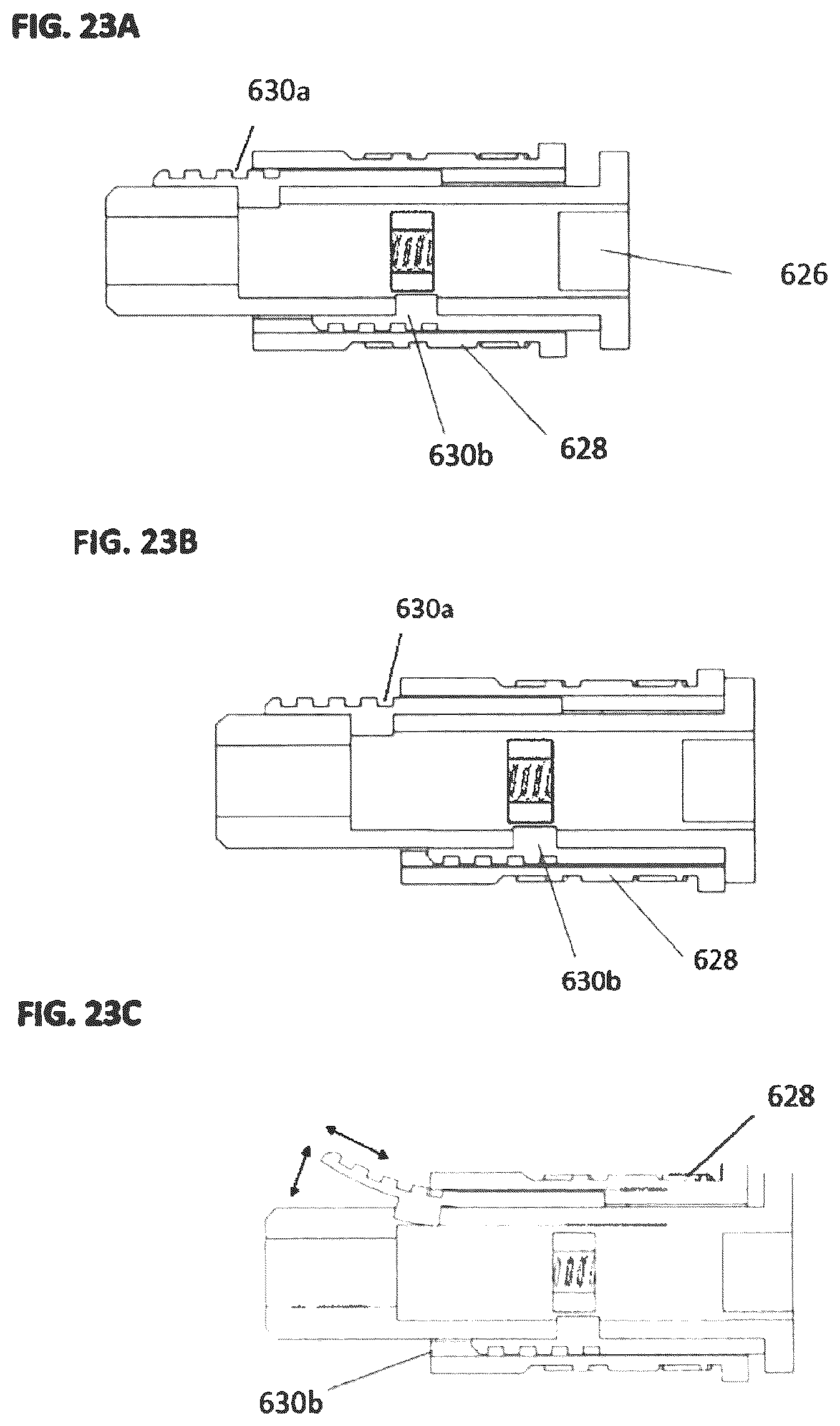 Patent US12313889 Figure 14 – Optical fiber connector with changeable polarity