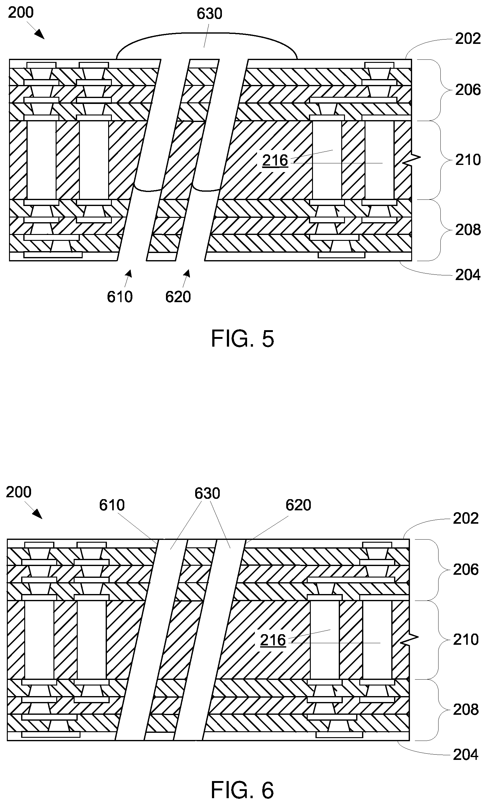 Patent US12313890 Figure 4 – Through-substrate optical vias