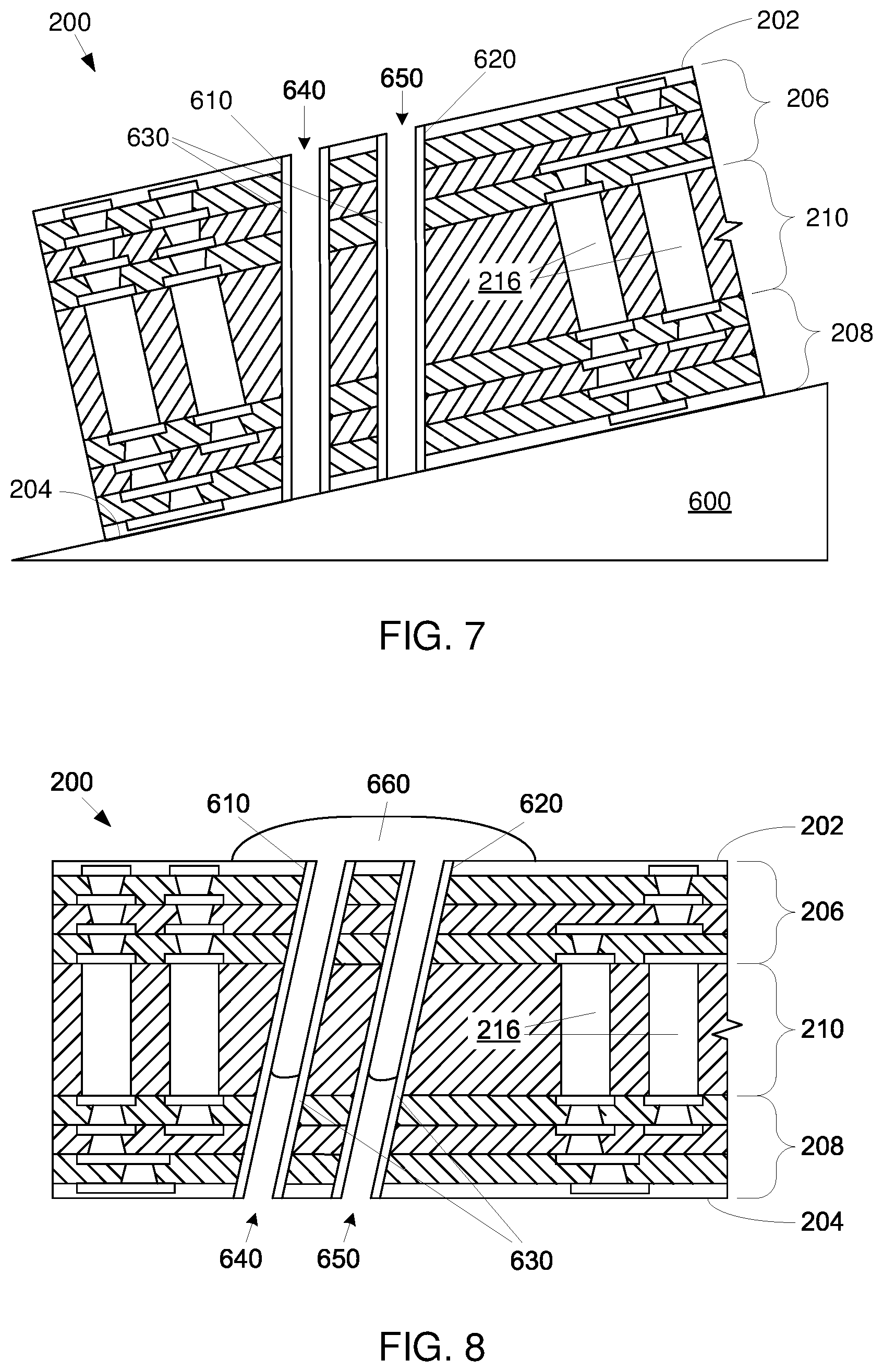 Patent US12313890 Figure 5 – Through-substrate optical vias