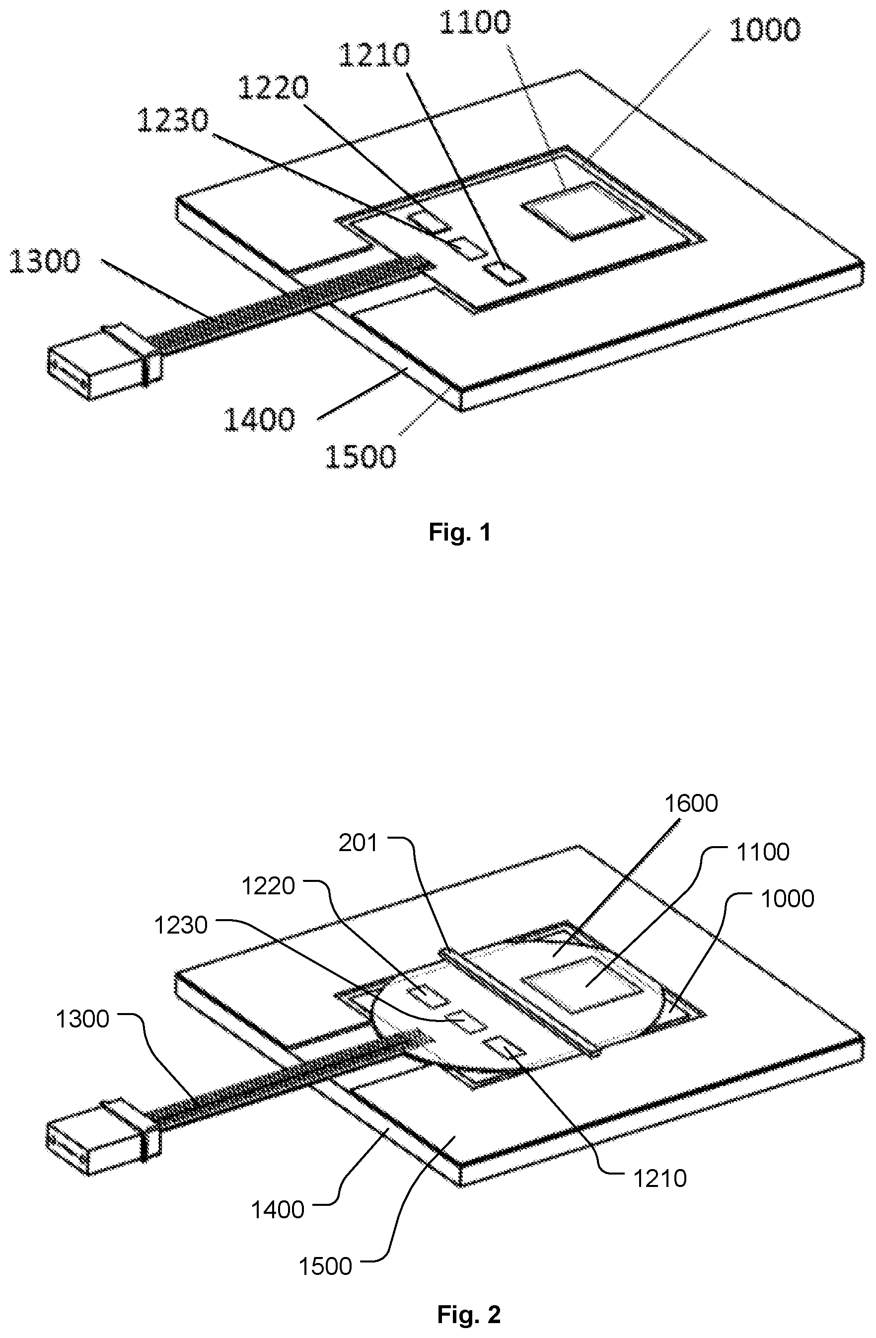 Patent US12313891 Figure 1 – Thermal management system for multi-chip-module and associated methods