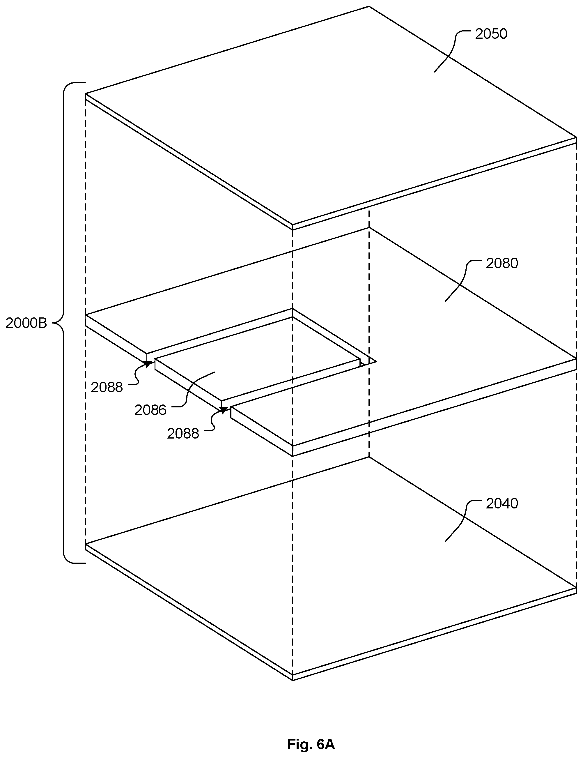 Patent US12313891 Figure 7 – Thermal management system for multi-chip-module and associated methods