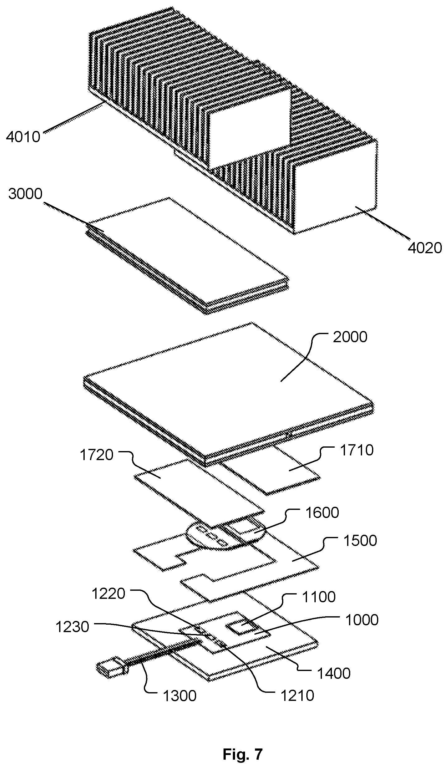 Patent US12313891 Figure 9 – Thermal management system for multi-chip-module and associated methods