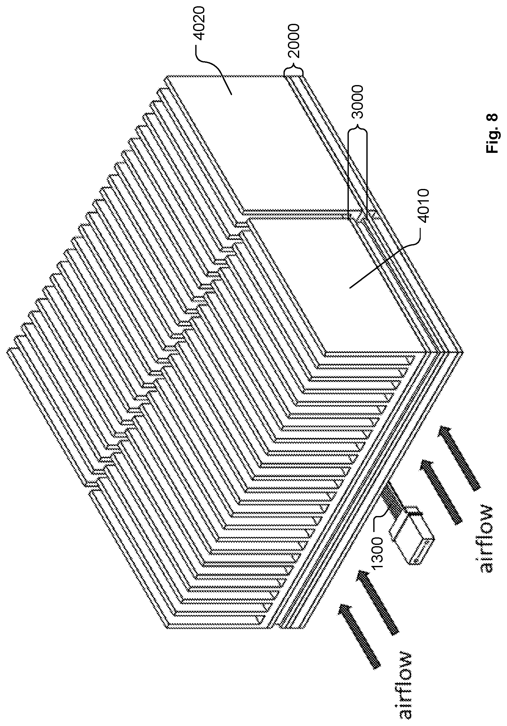 Patent US12313891 Figure 10 – Thermal management system for multi-chip-module and associated methods