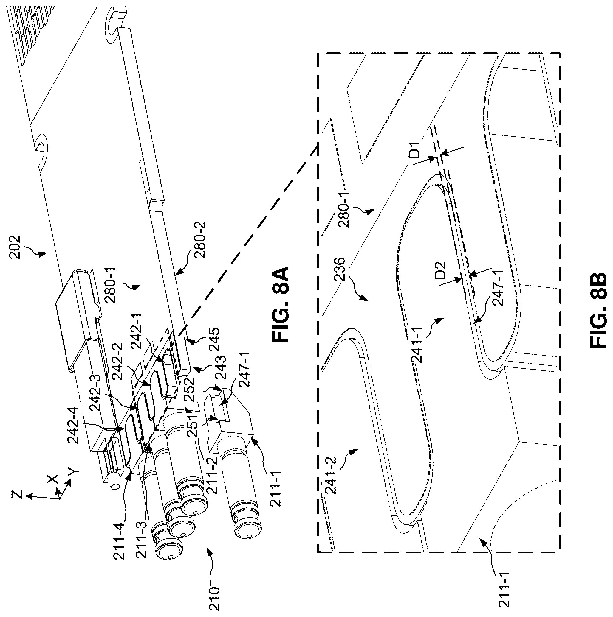 Patent US12313892 Figure 7 – Techniques for thermal management within optical subassembly modules