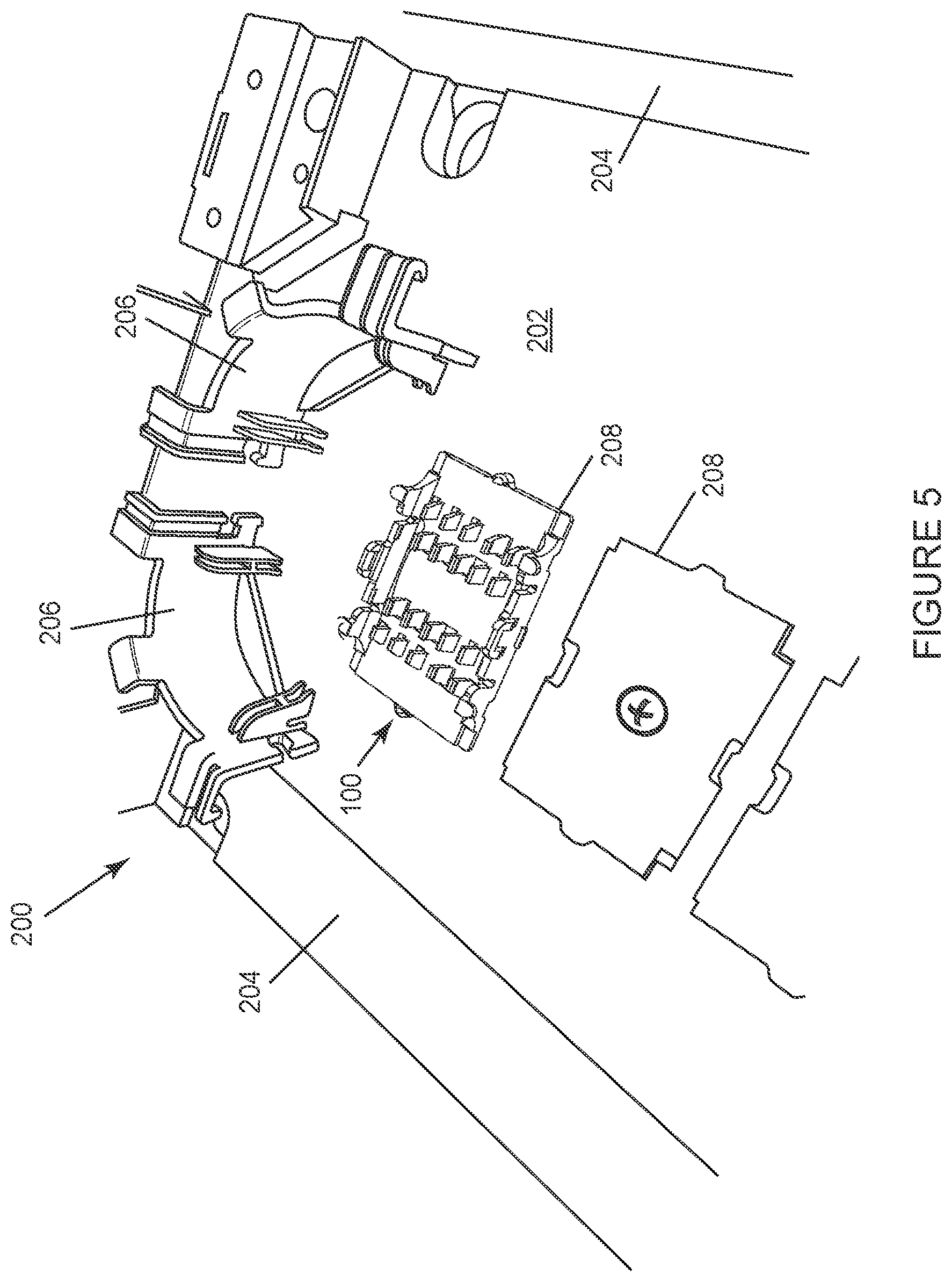Patent US12313895 Figure 6 – Platform for multilayer stack of fiber optic splice holders