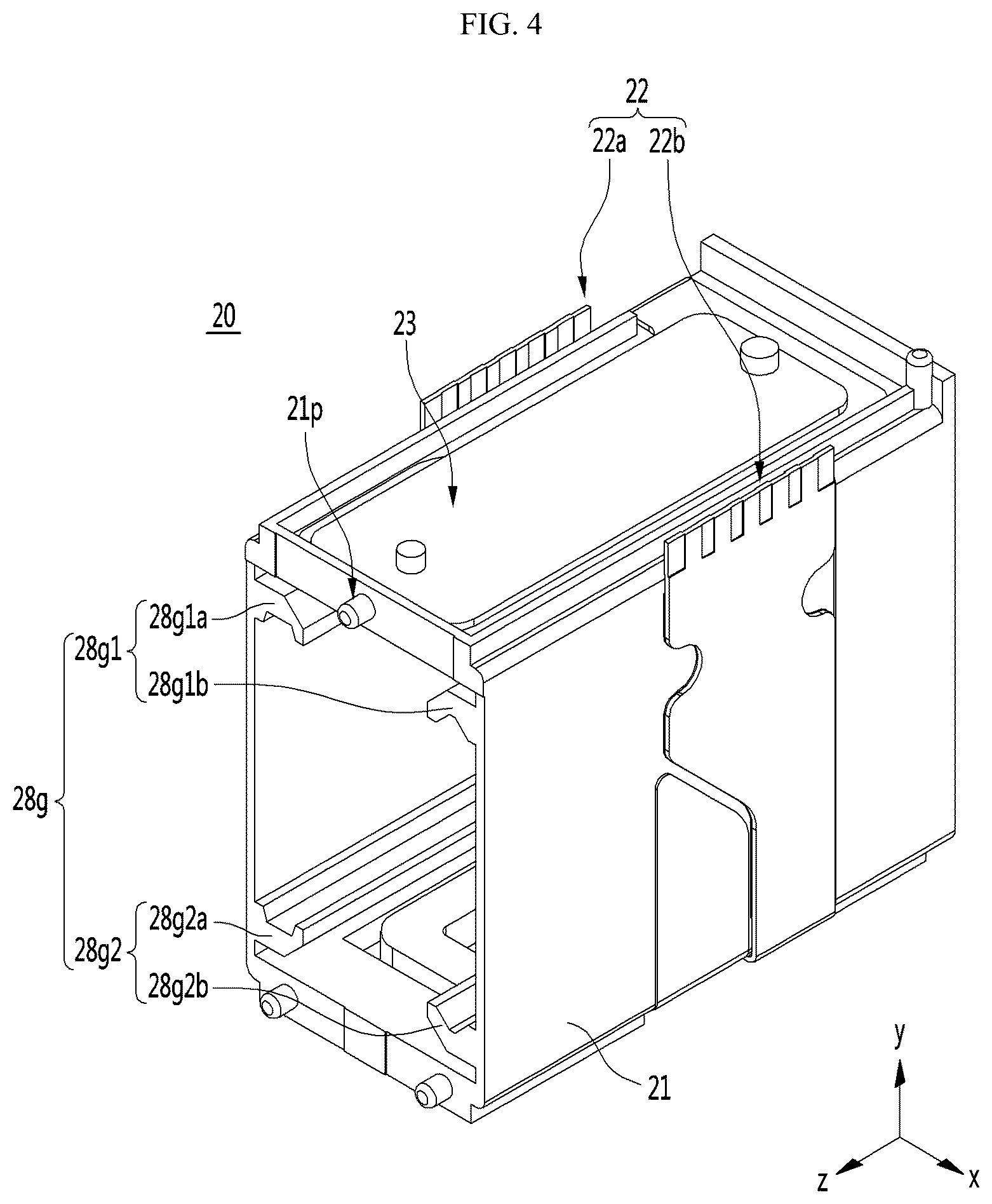 Patent US12313897 Figure 4 – Lens driving device and camera module including same