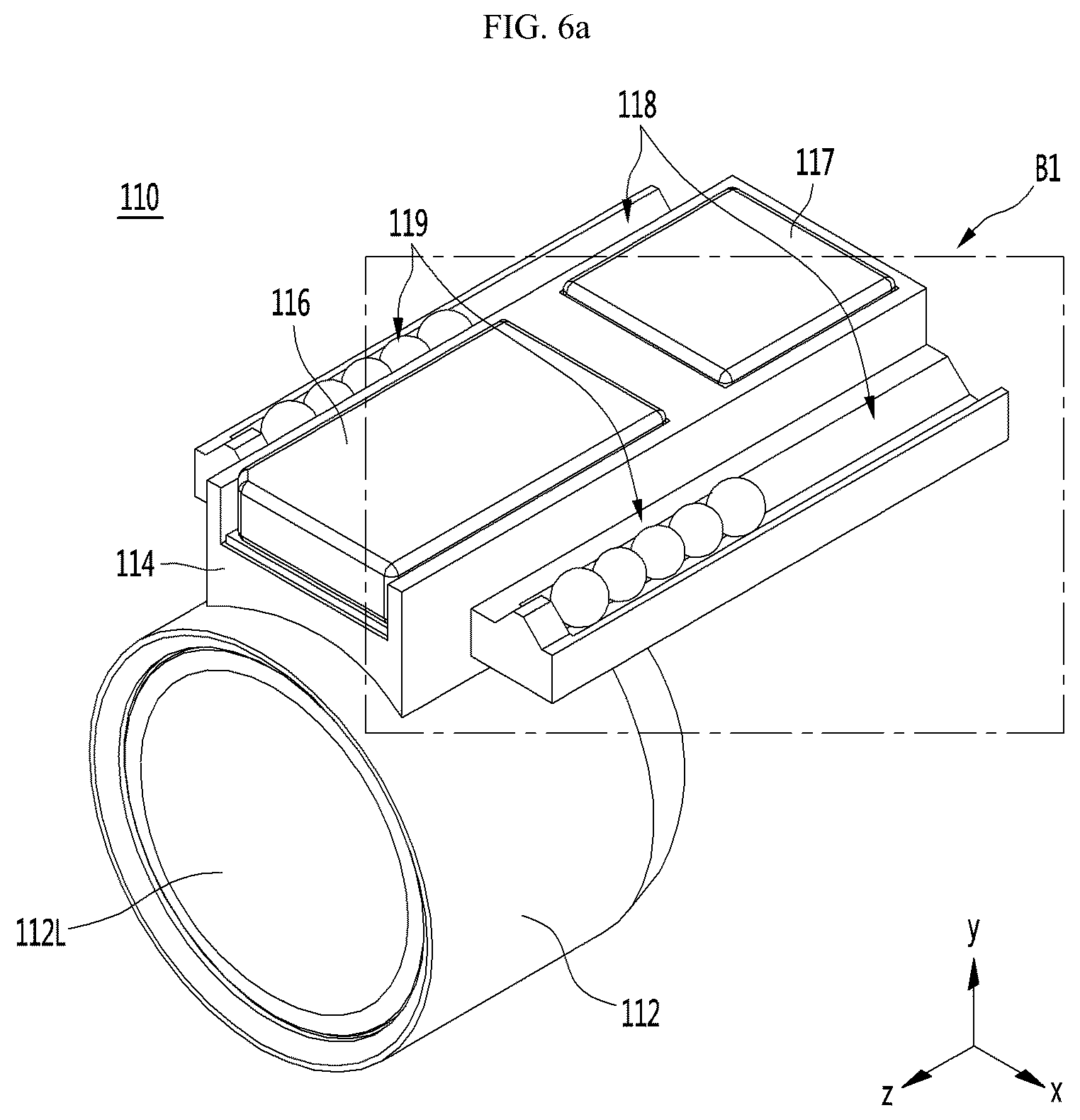 Patent US12313897 Figure 6 – Lens driving device and camera module including same