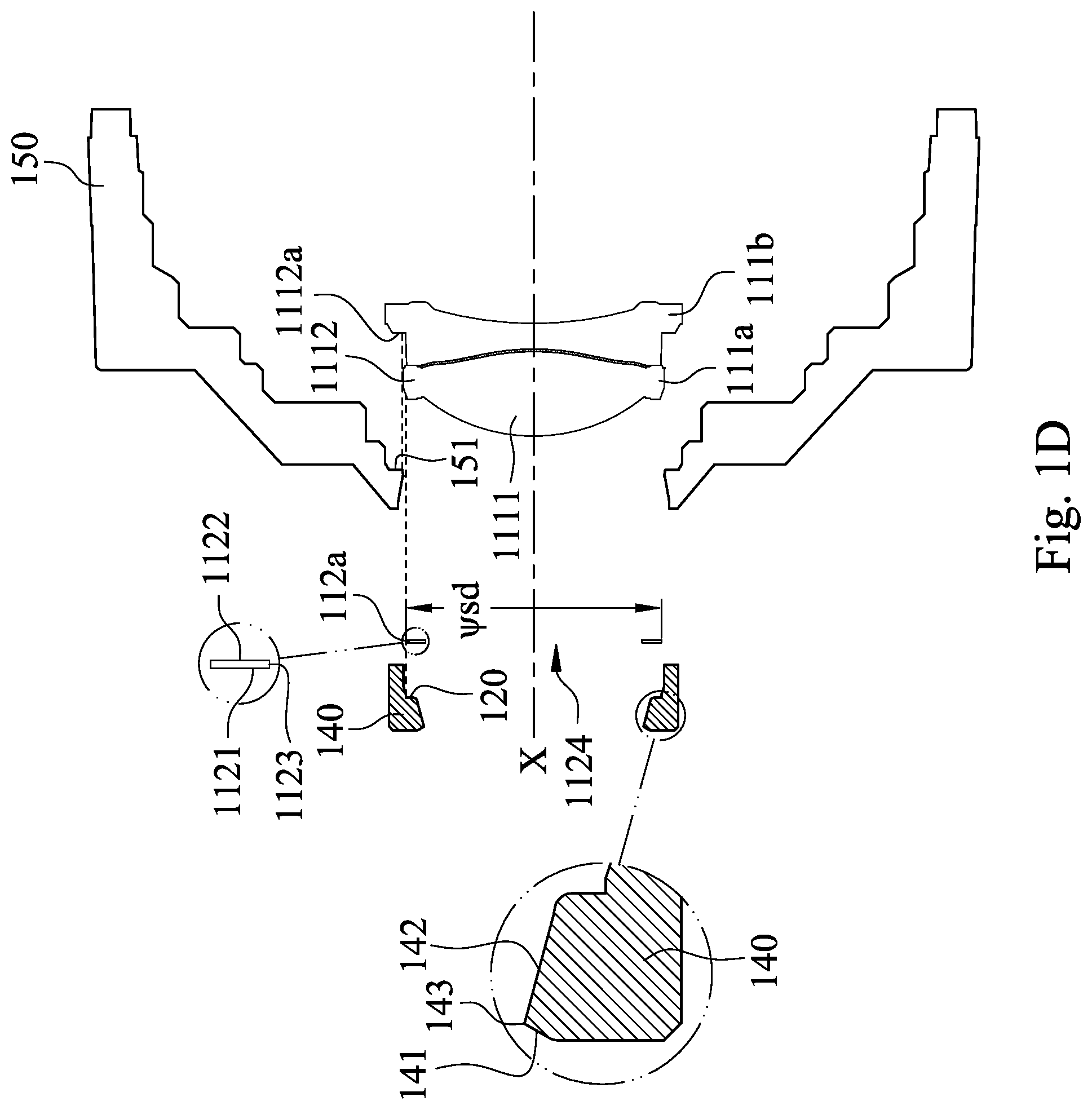 Patent US12313898 Figure 4 – Imaging lens assembly module, camera module and electronic device