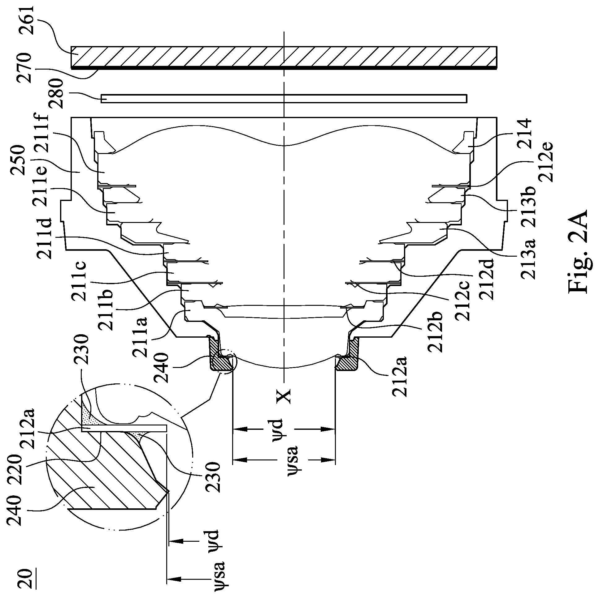 Patent US12313898 Figure 7 – Imaging lens assembly module, camera module and electronic device