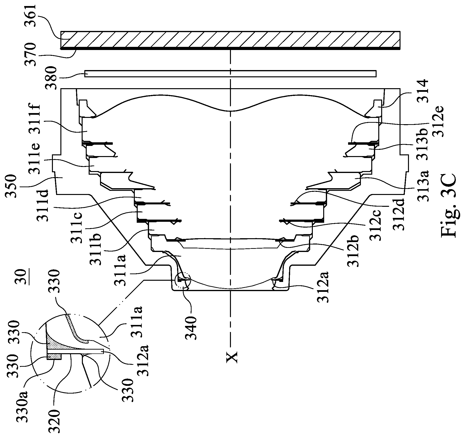 Patent US12313898 Figure 14 – Imaging lens assembly module, camera module and electronic device
