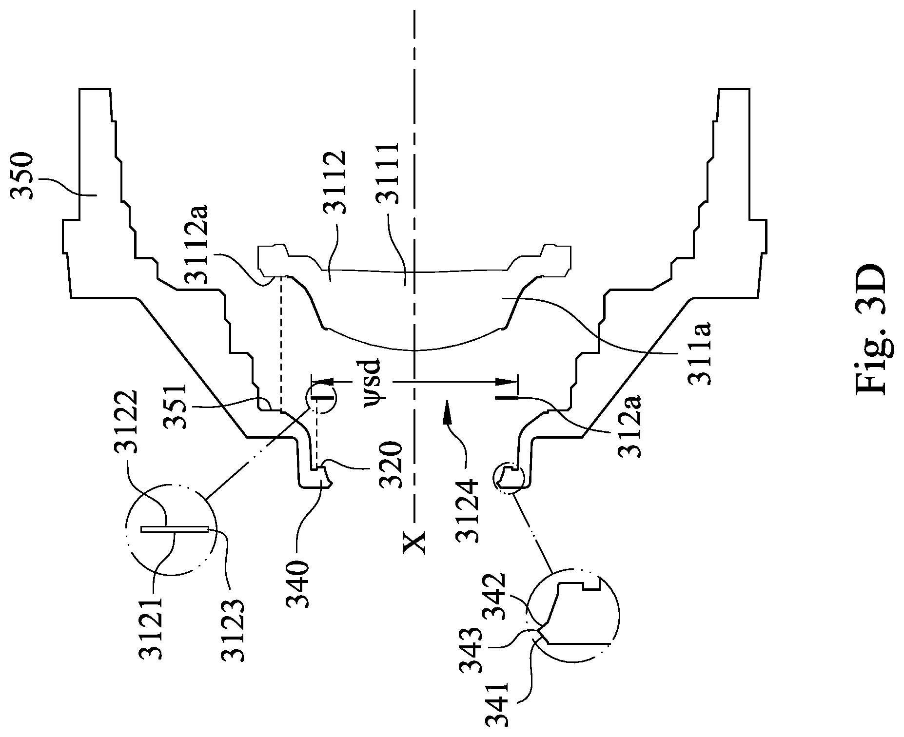 Patent US12313898 Figure 15 – Imaging lens assembly module, camera module and electronic device
